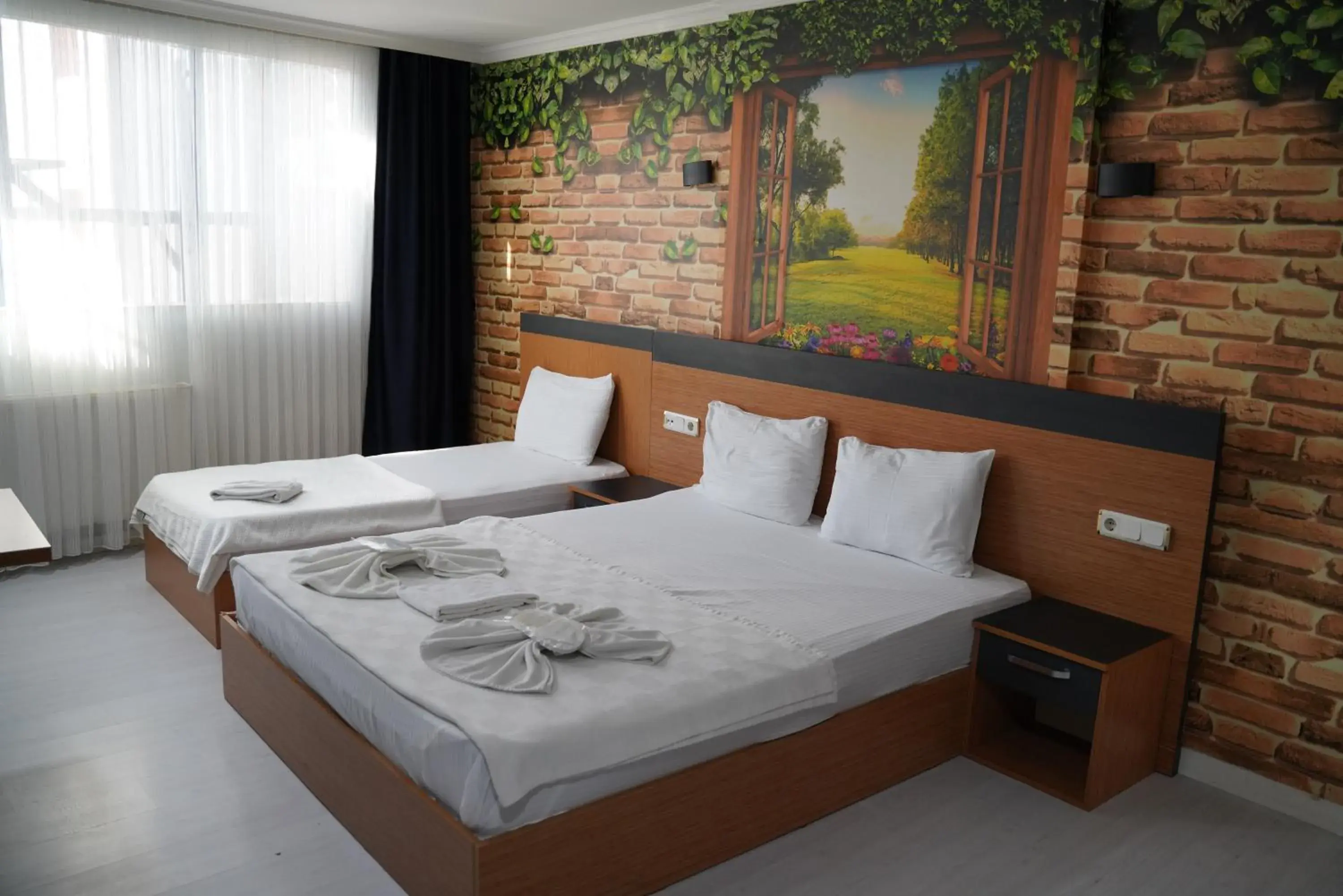 Bed in Heraldic Room Hotel Bed in Heraldic Room Hotel