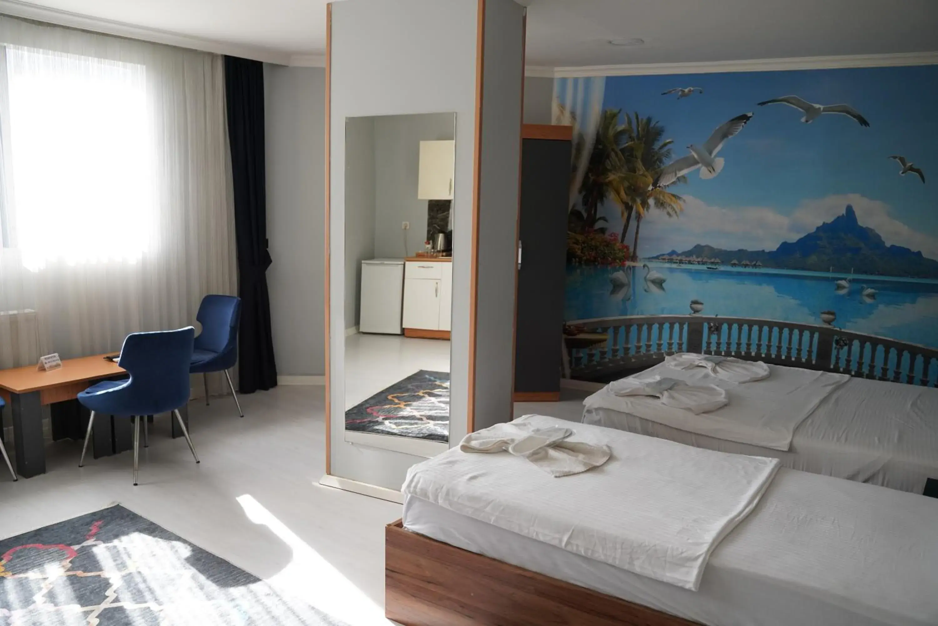 Bed in Heraldic Room Hotel Bed in Heraldic Room Hotel