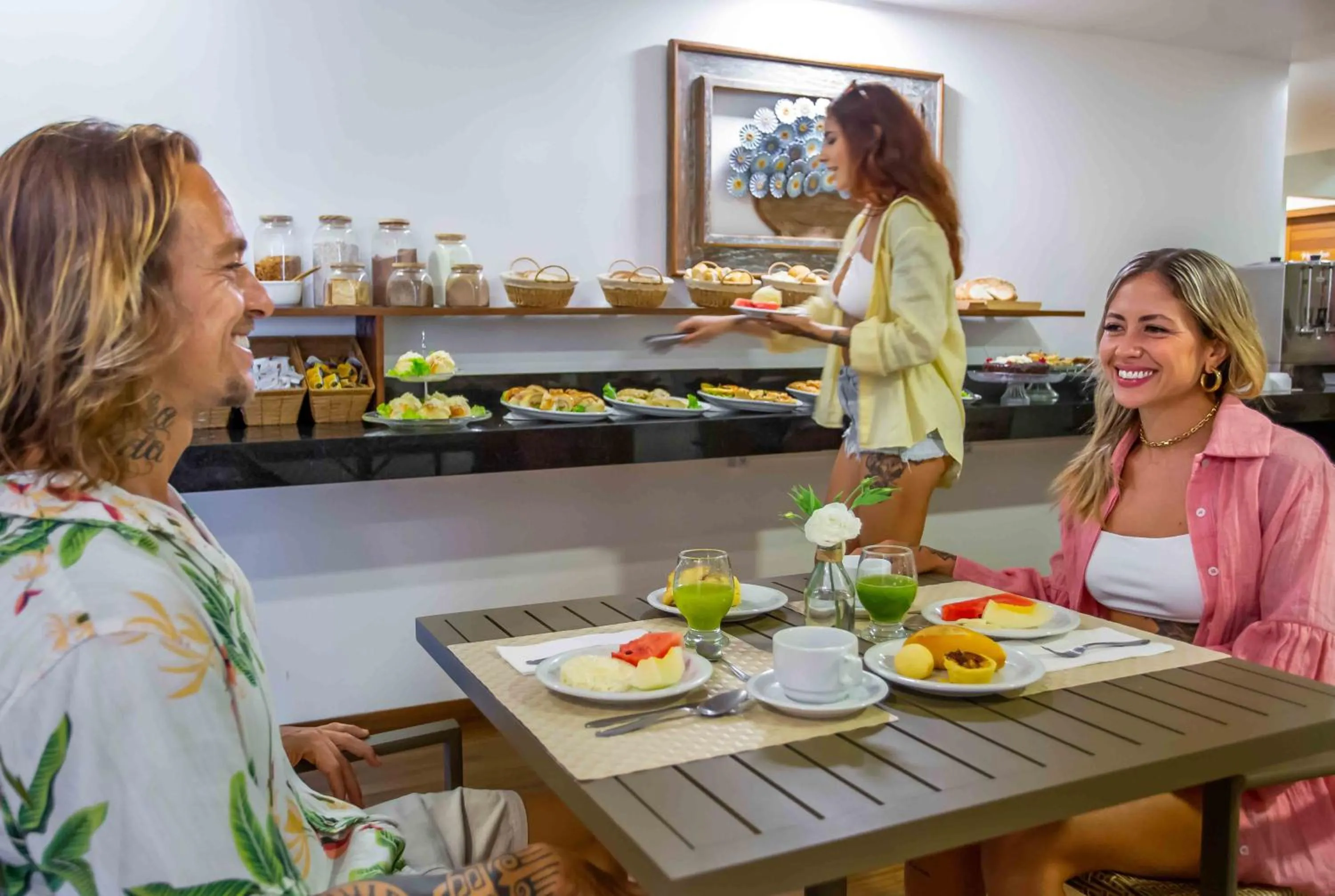 Buffet breakfast in Aqua by Sambass