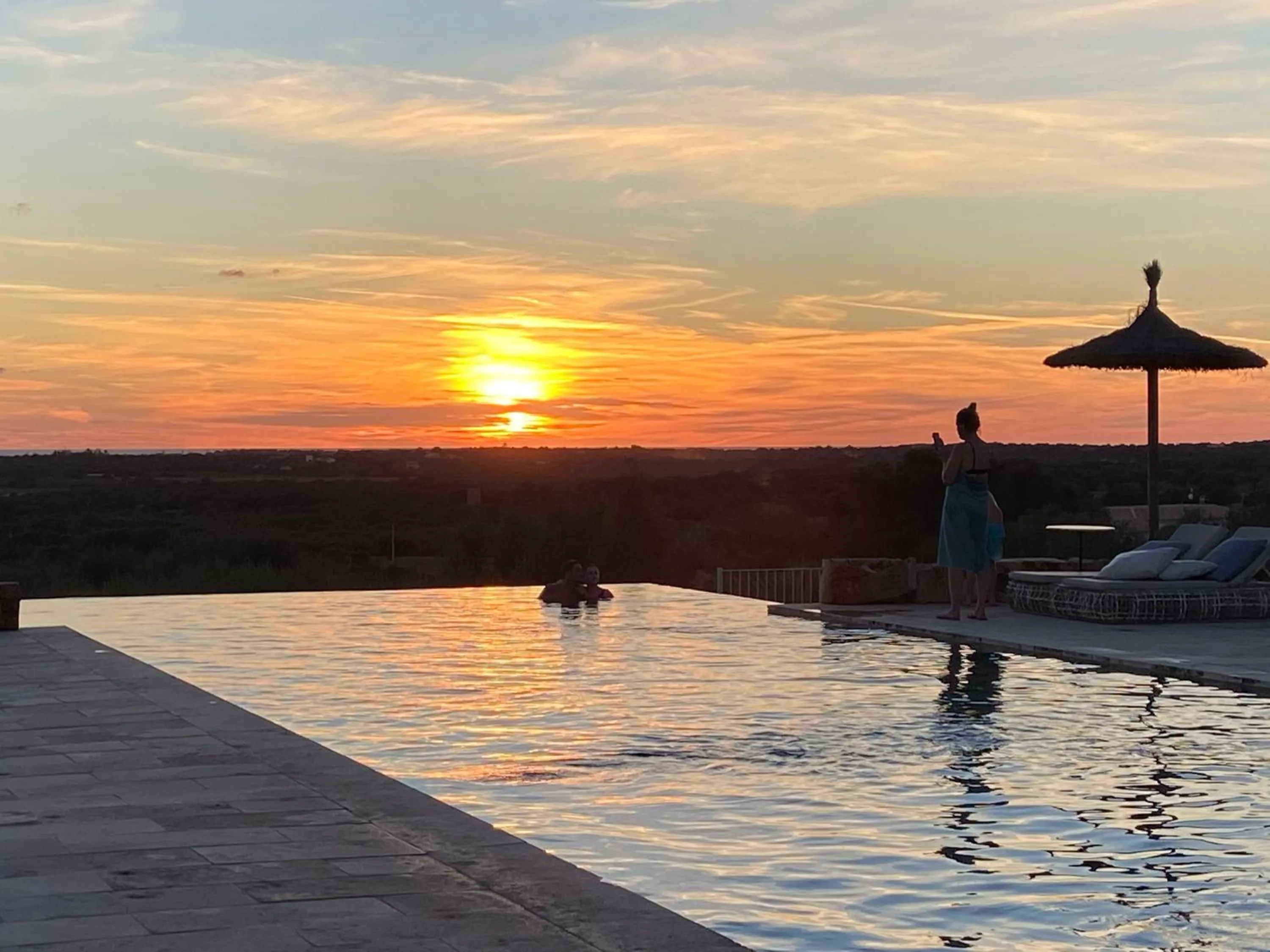 Swimming pool in Finca Hotel Rural Es Turó