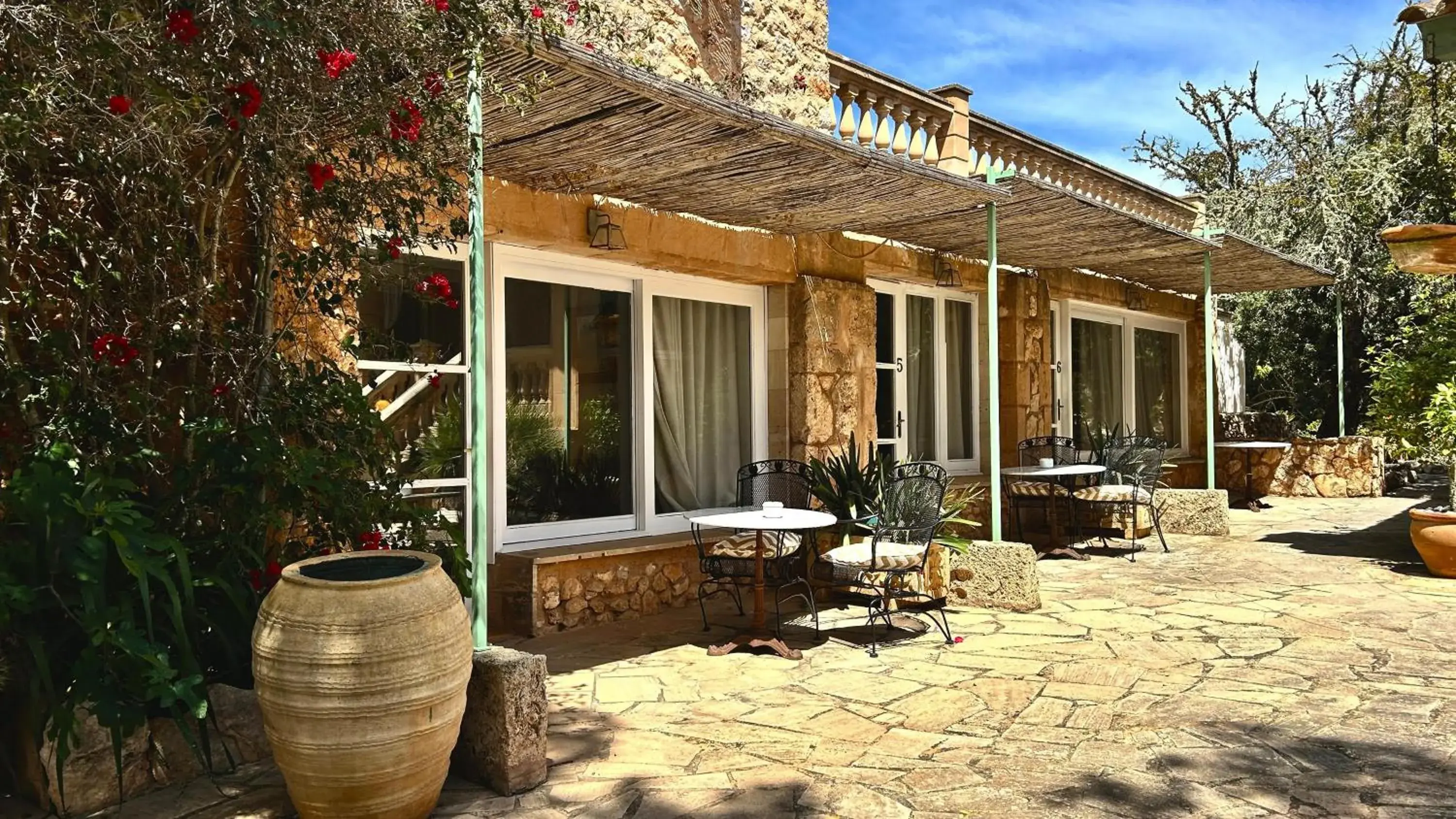 Double Room with Terrace and Spa Access in Finca Hotel Rural Es Turó Double Room with Terrace and Spa Access in Finca Hotel Rural Es Turó