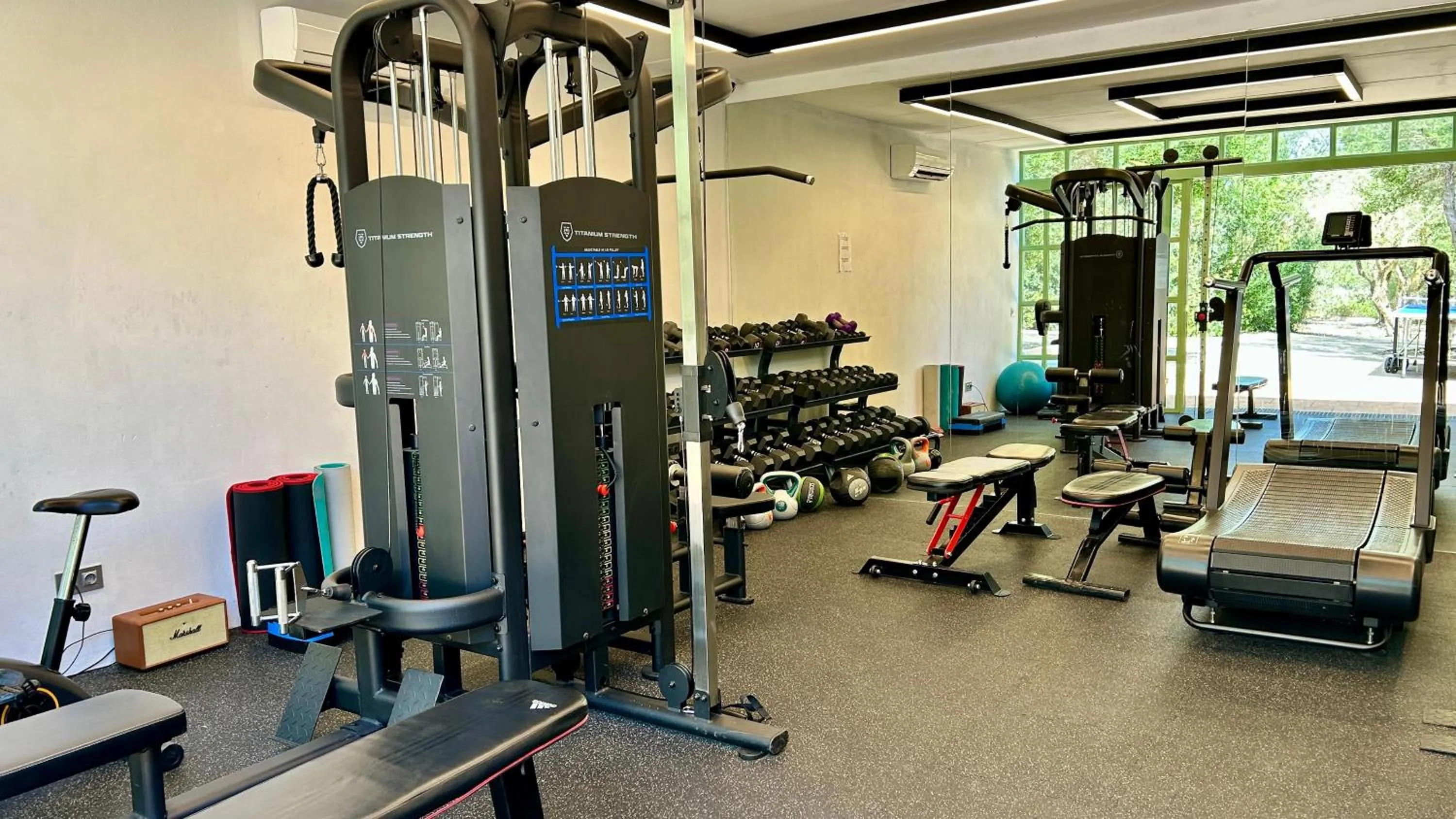 Fitness centre/facilities in Finca Hotel Rural Es Turó