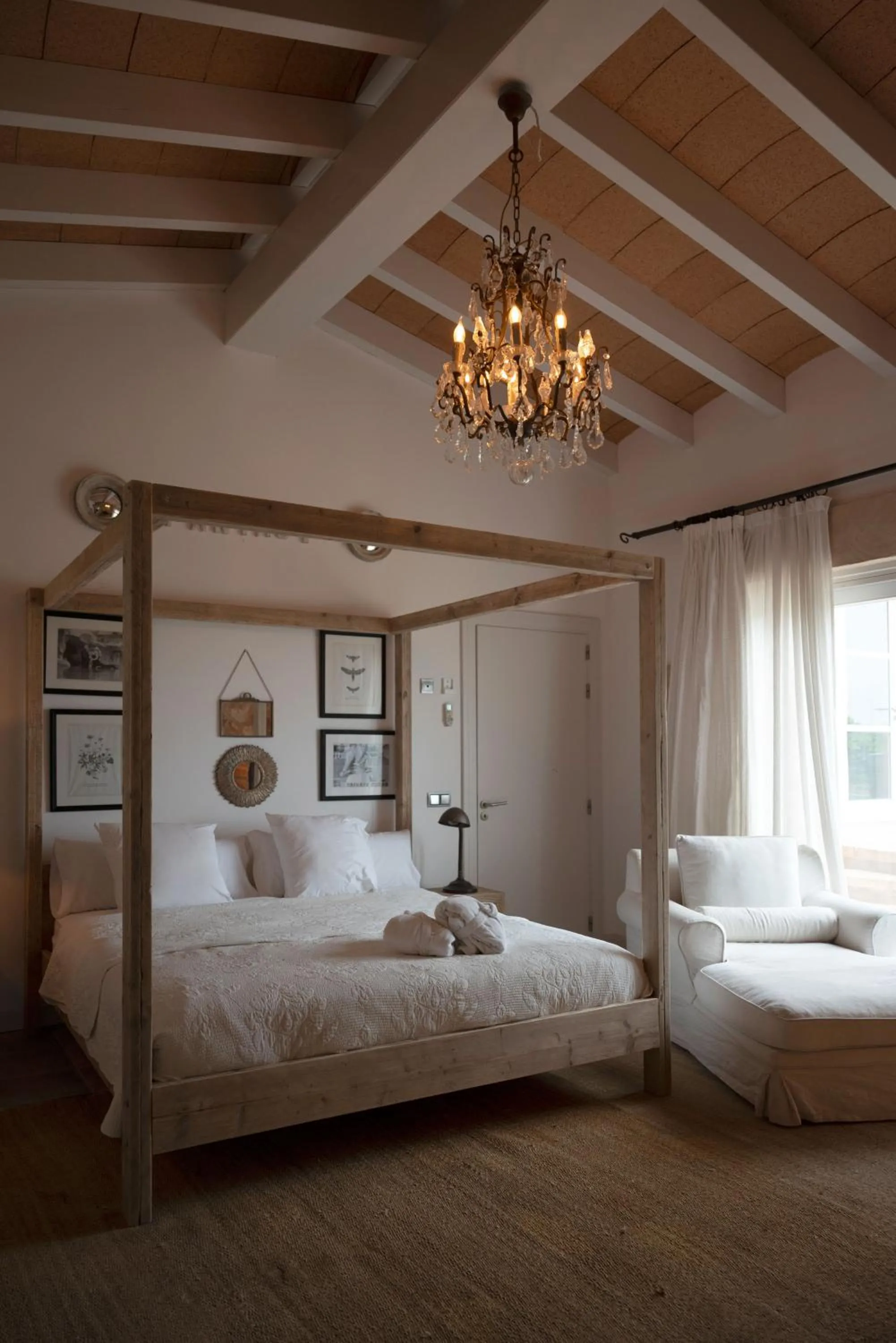 Bedroom, Bed in Finca Hotel Rural Es Turó