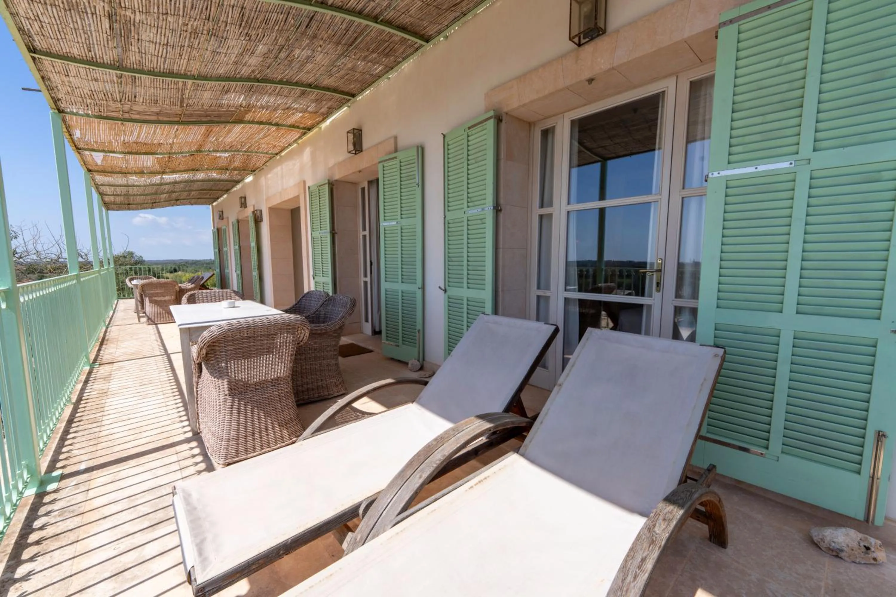 Balcony/Terrace in Finca Hotel Rural Es Turó