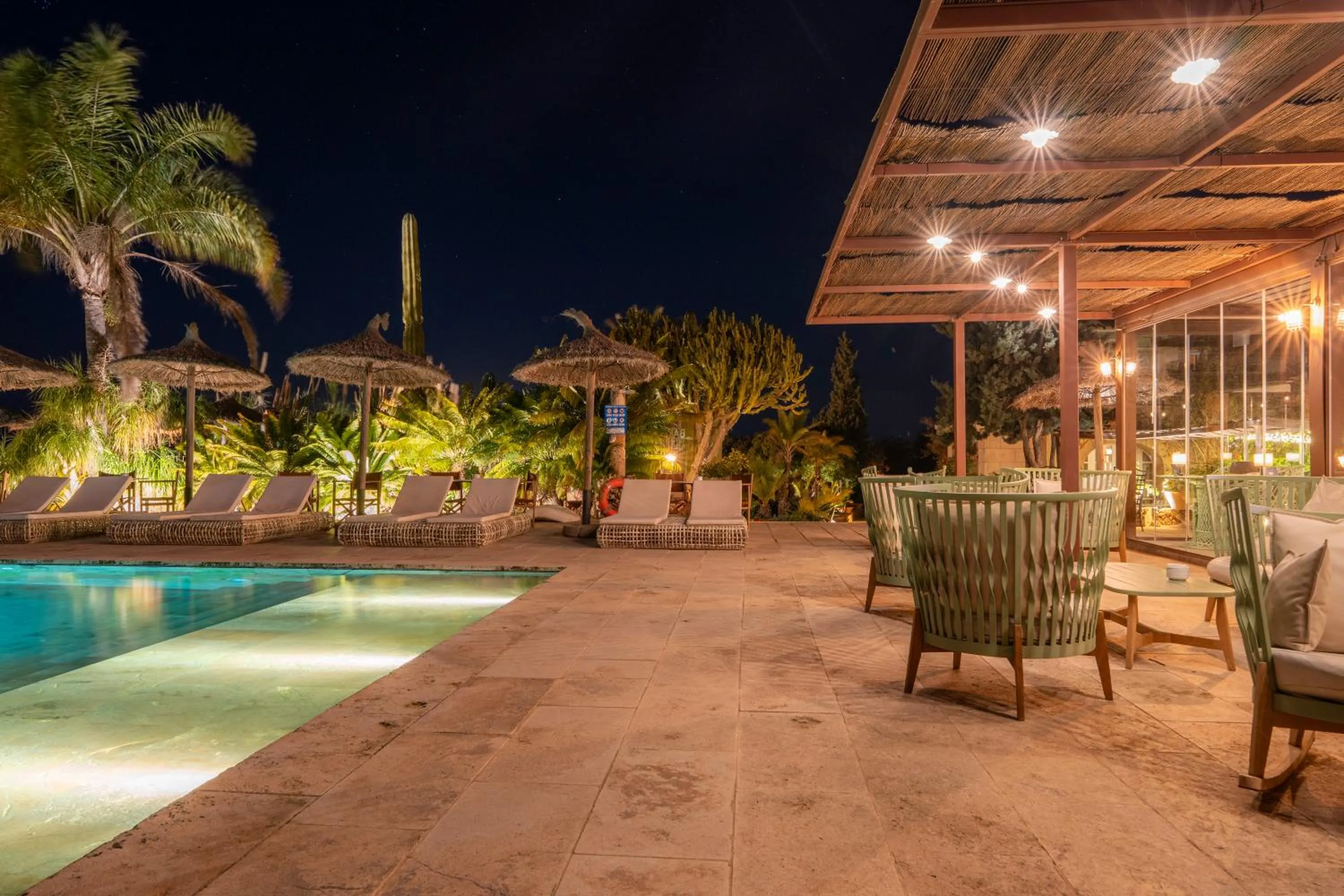 Swimming pool in Finca Hotel Rural Es Turó