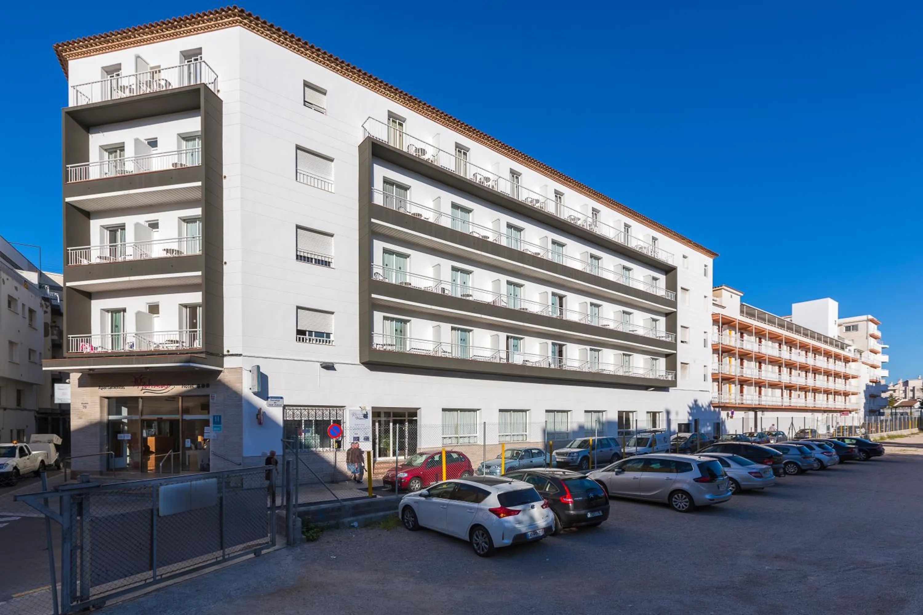 Facade/entrance in Hotel Apartamentos Solimar