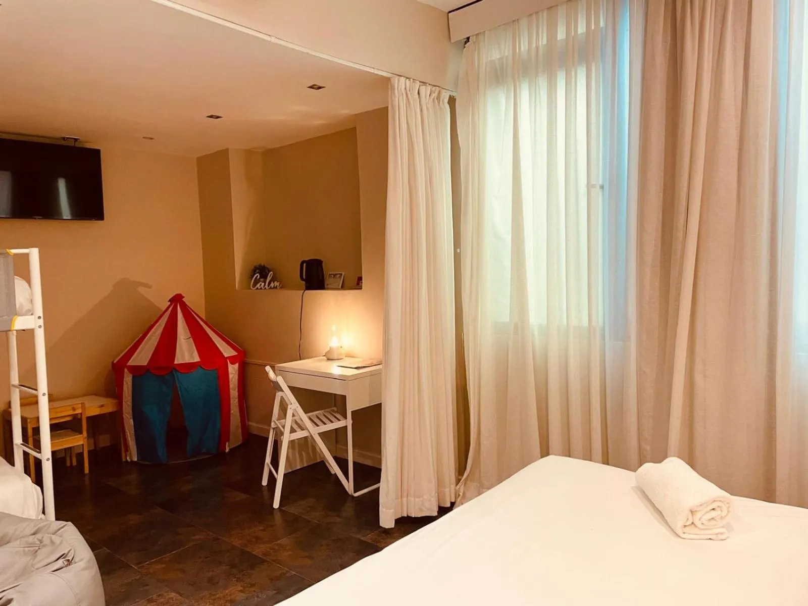 Bed in Nastasi Hotel & Spa