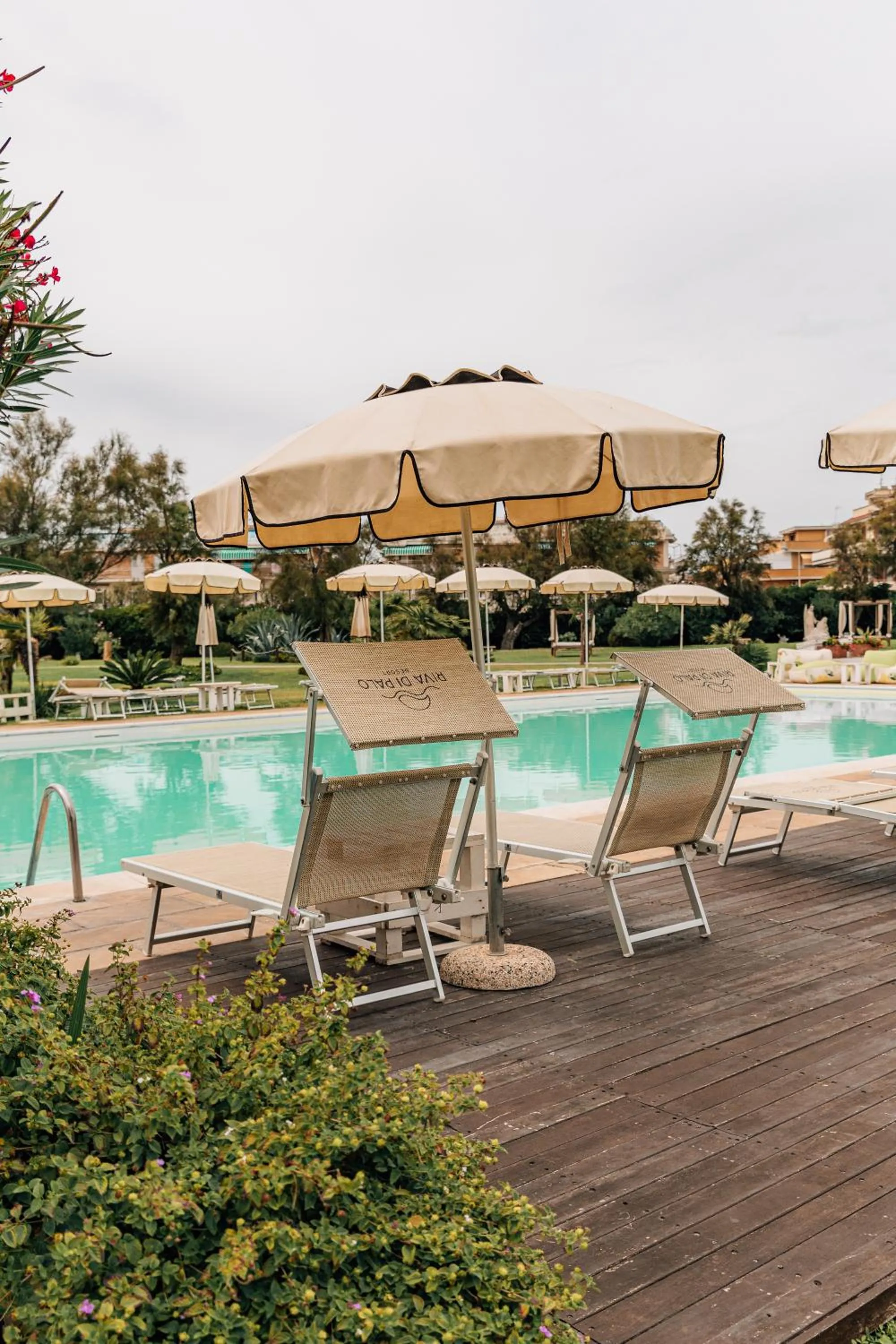 Pool view in Riva di Palo Beach Hotel