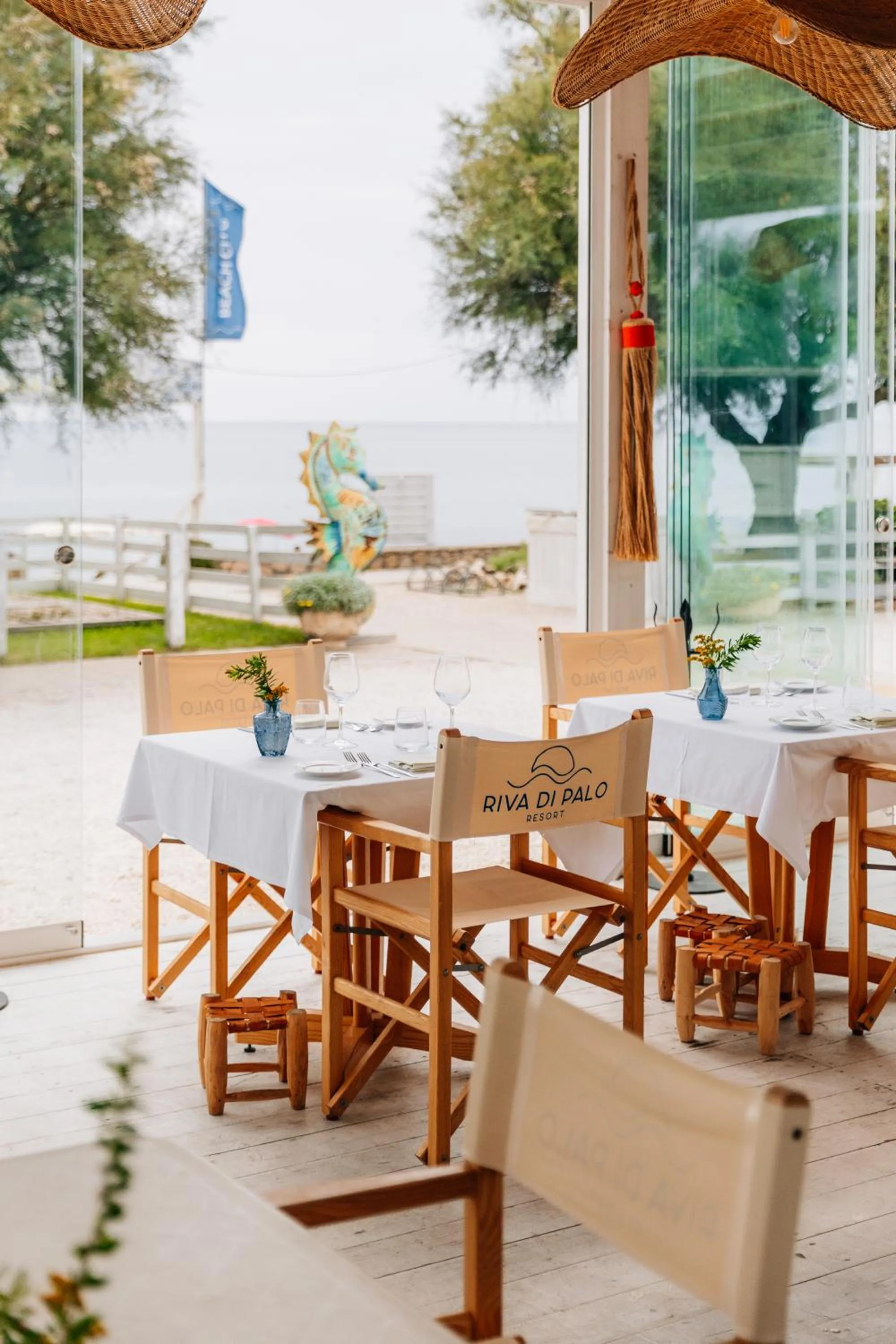 Restaurant/places to eat in Riva di Palo Beach Hotel