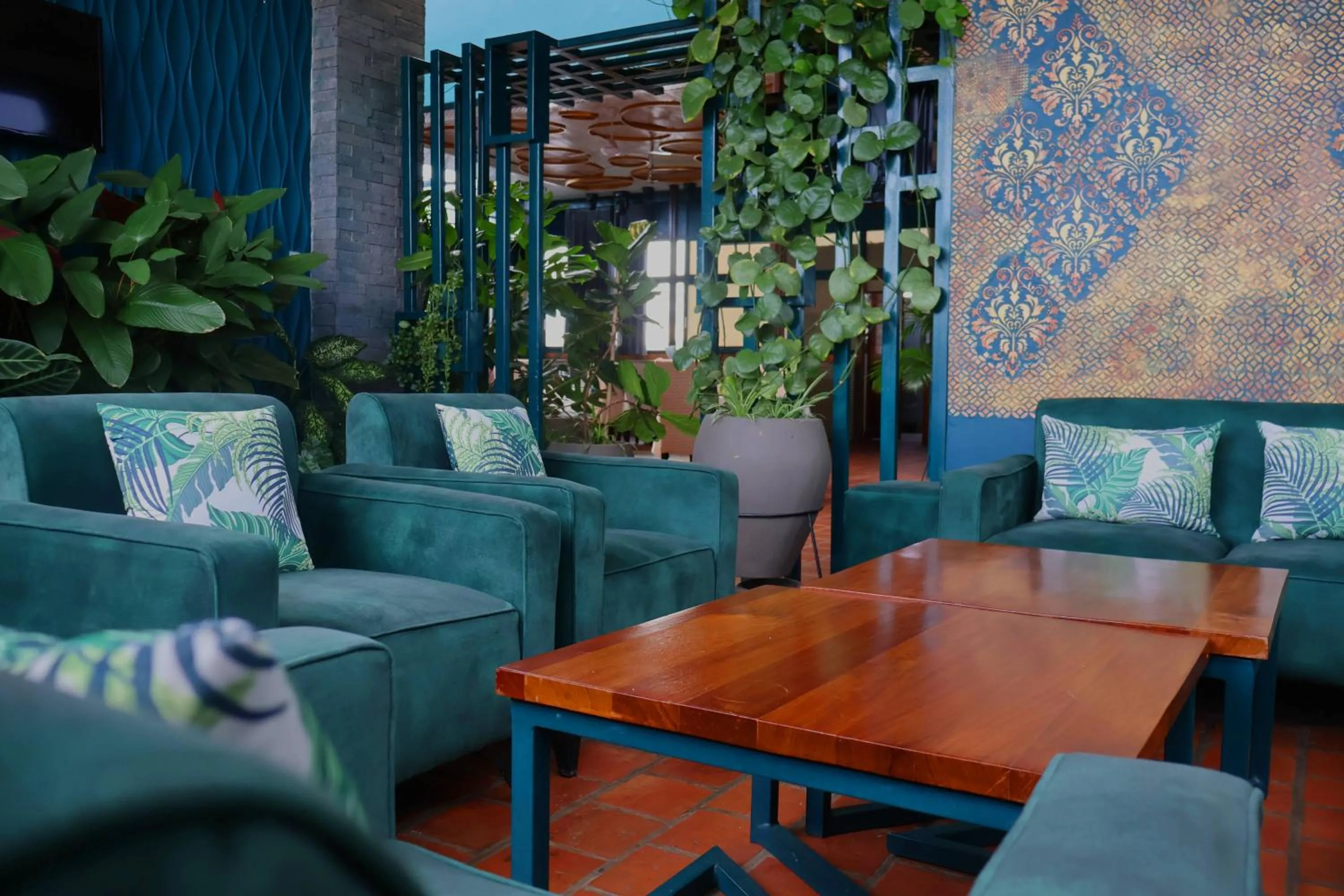 Decorative detail in Urban Park Suites Hotel