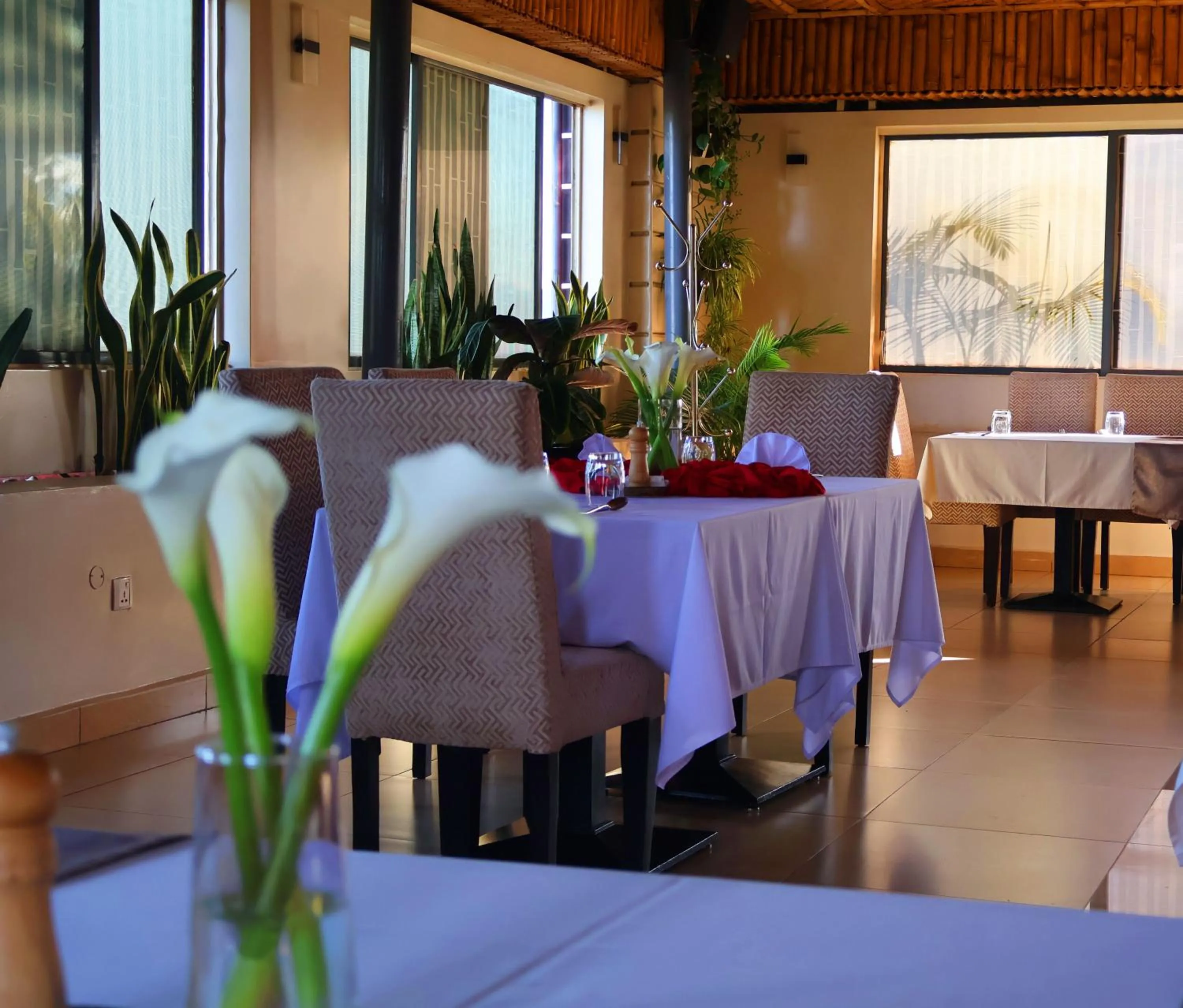 Restaurant/places to eat in Urban Park Suites Hotel