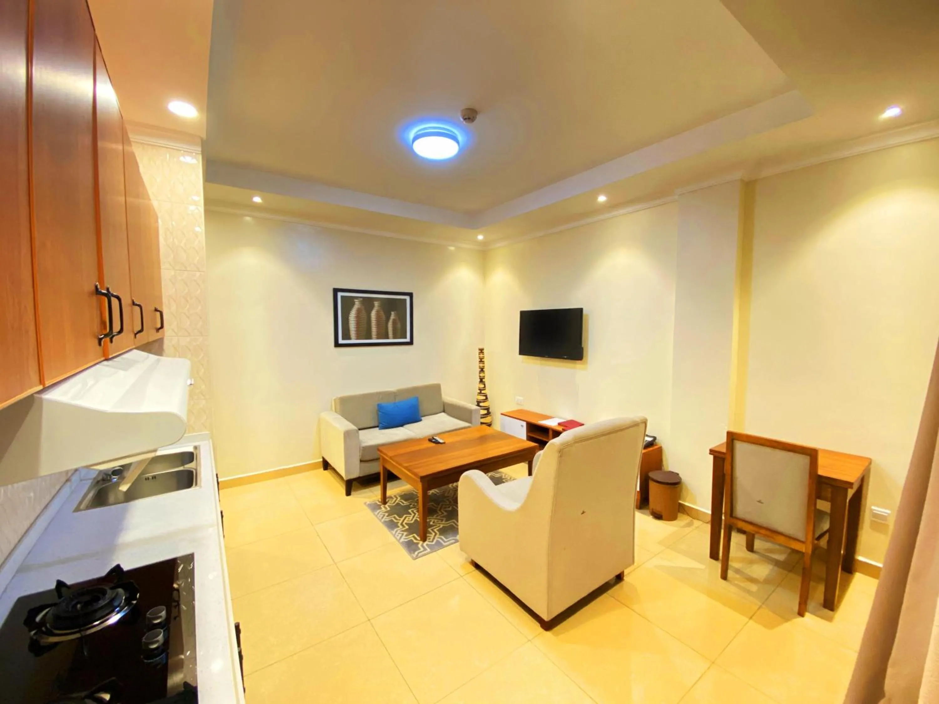 Living room in Urban Park Suites Hotel