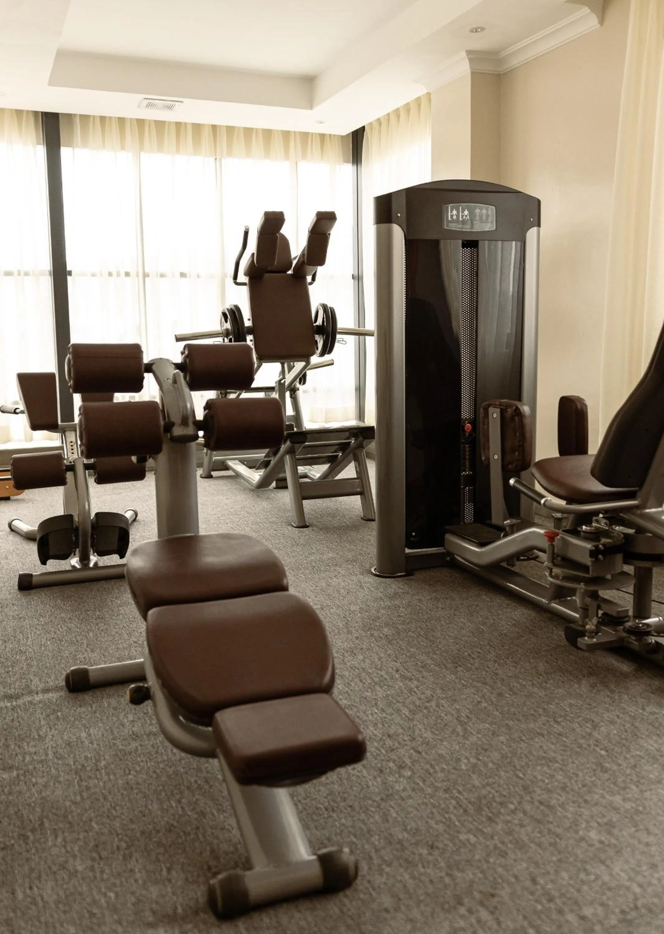 Fitness centre/facilities in Urban Park Suites Hotel