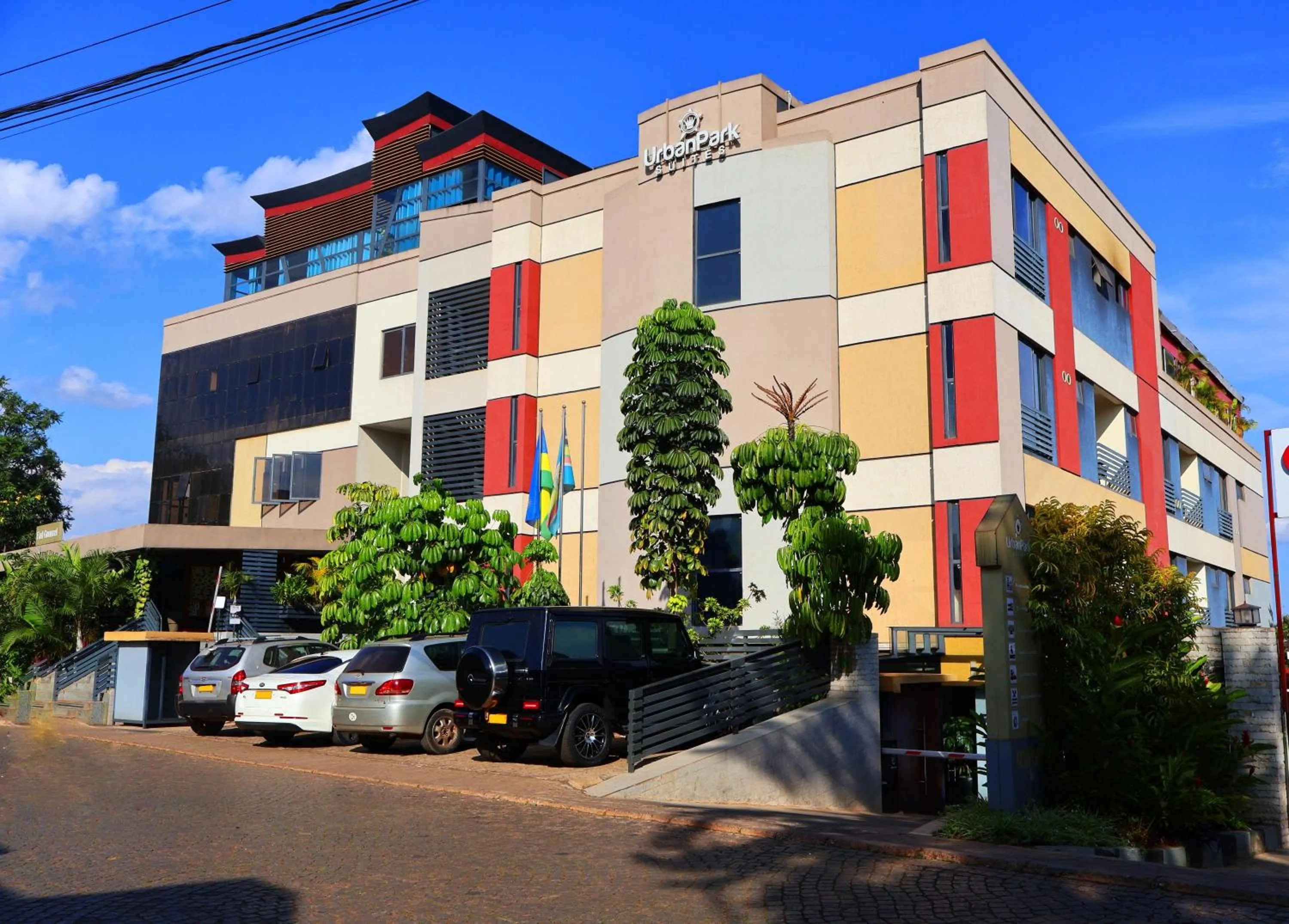 Property building in Urban Park Suites Hotel