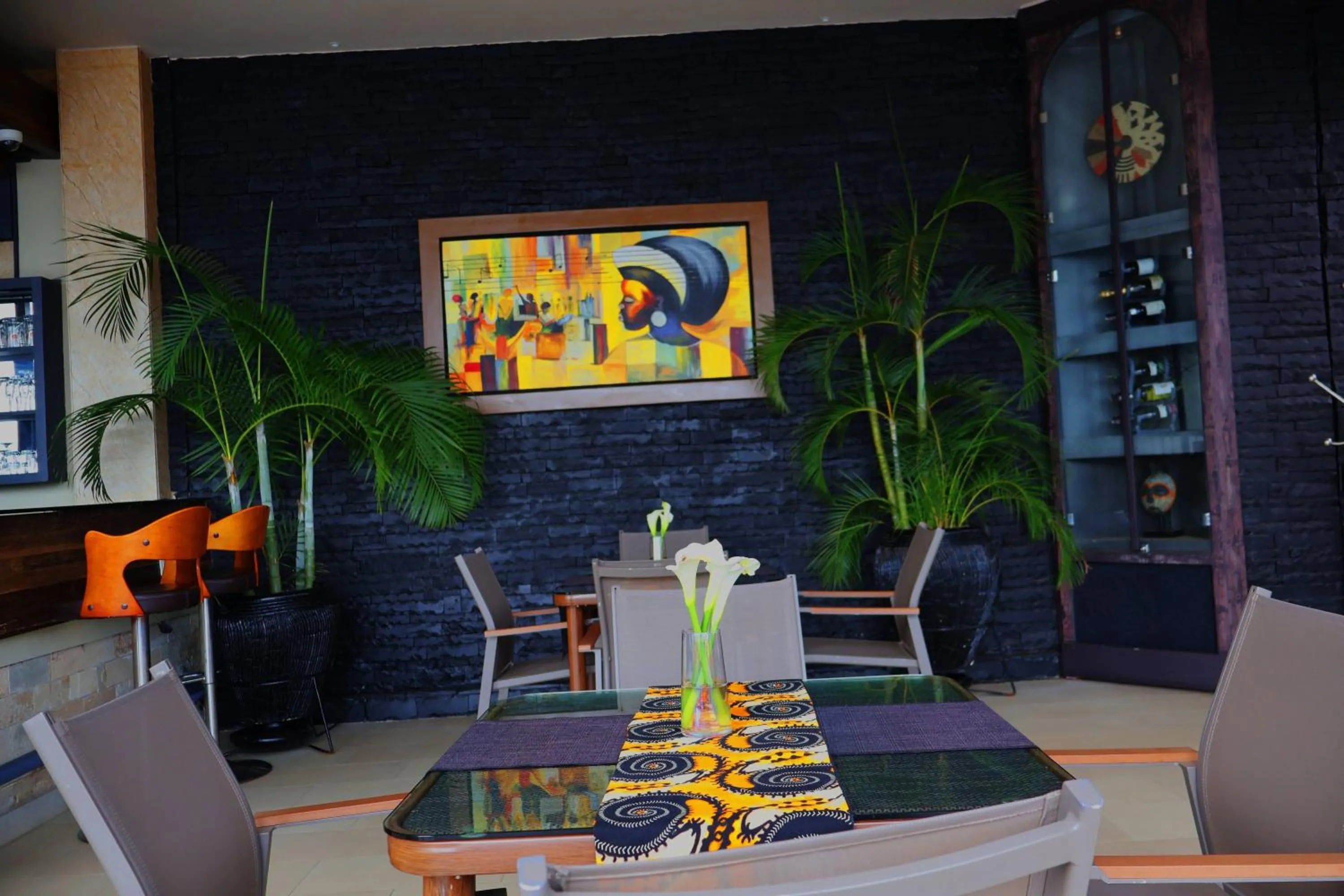 Decorative detail in Urban Park Suites Hotel