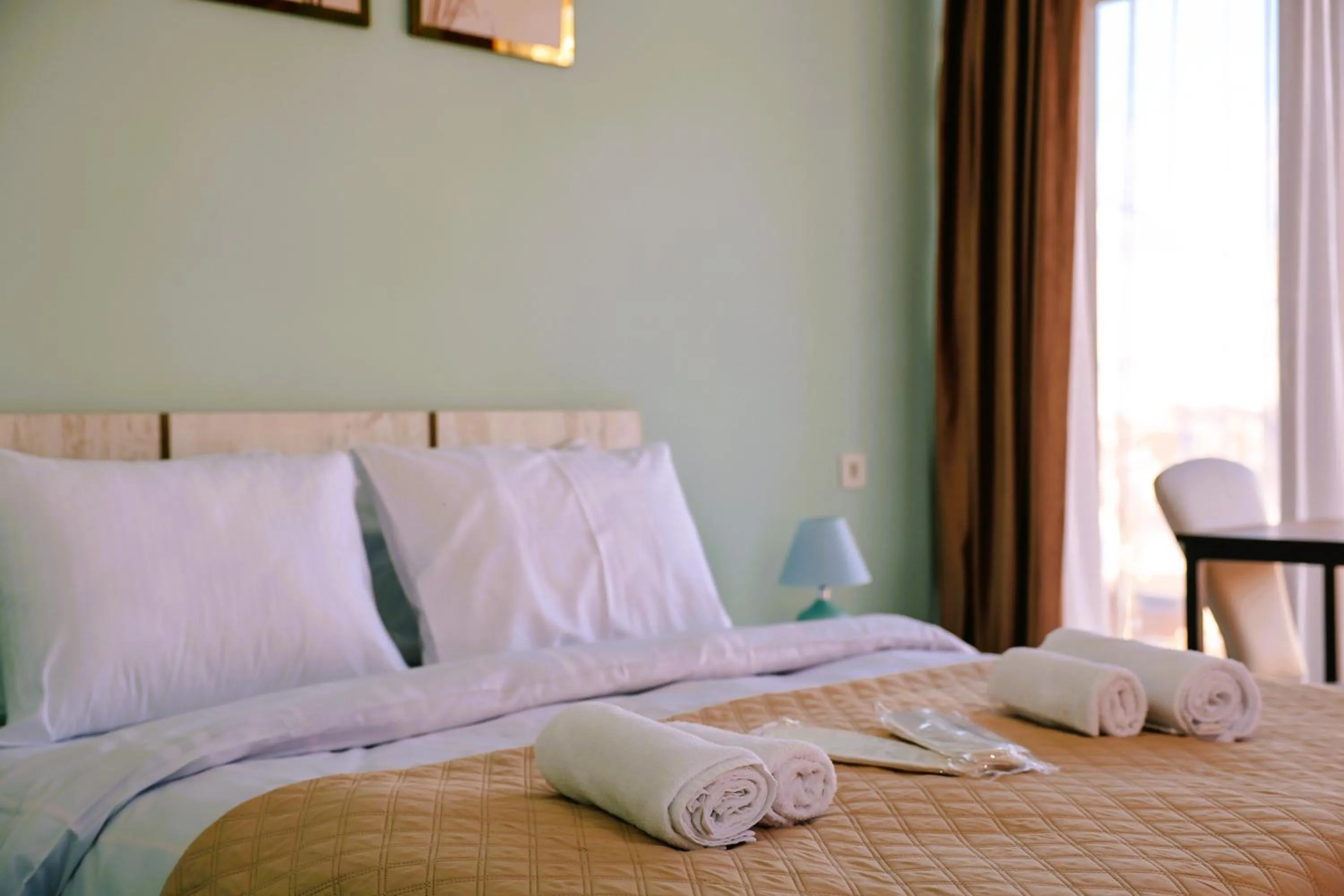 Bed in Dandelion Hotel Gudauri