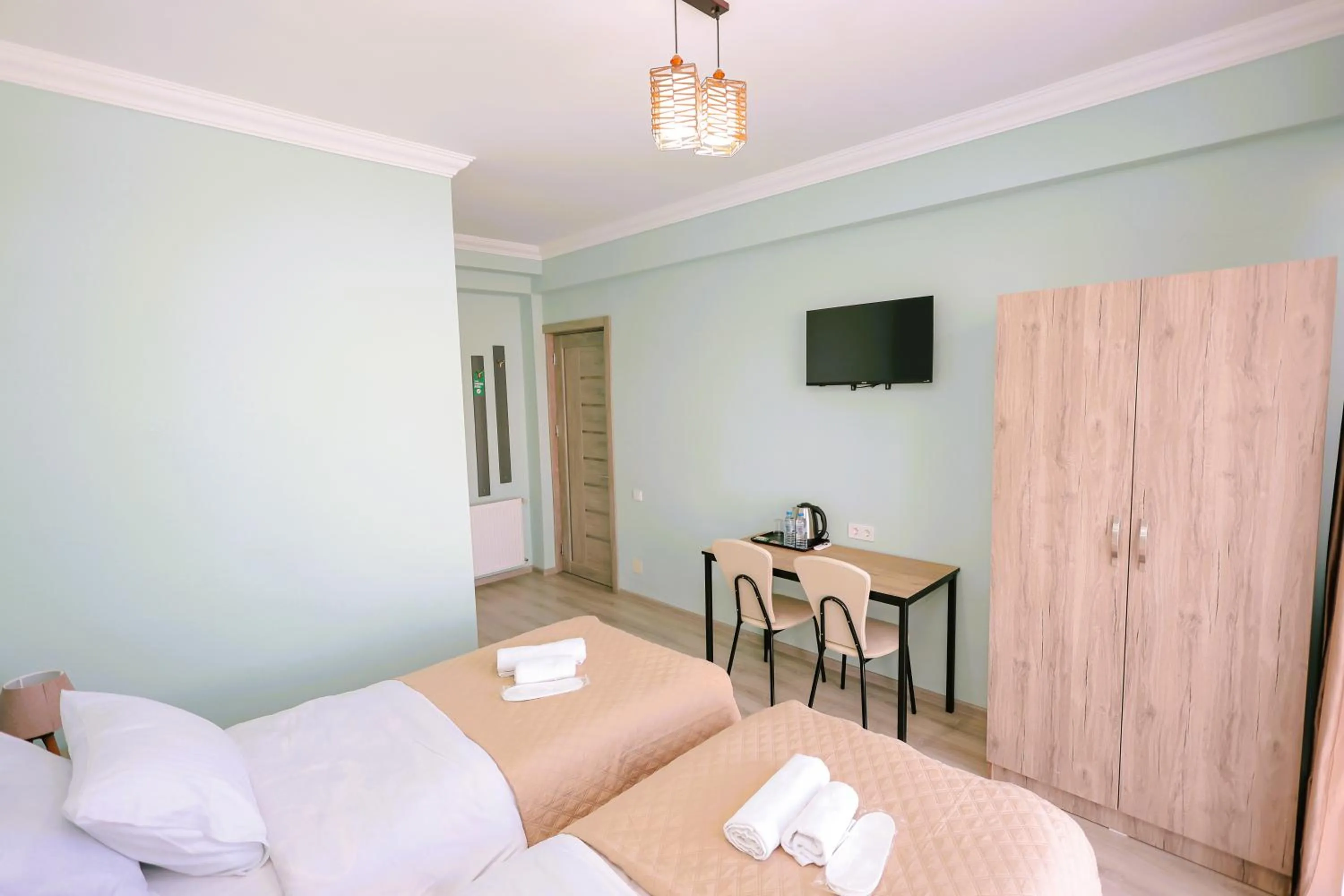 Bed in Dandelion Hotel Gudauri