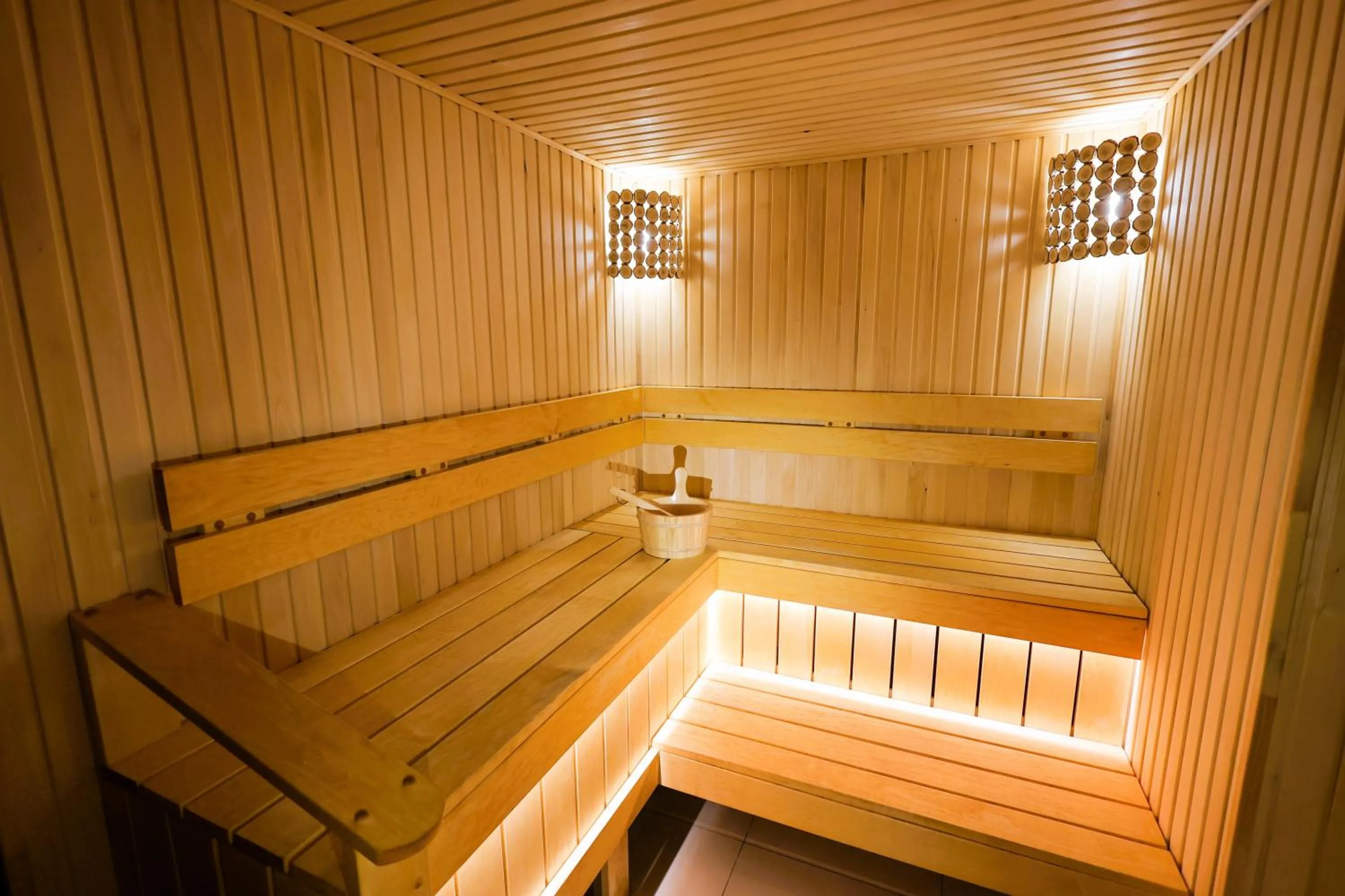 Sauna in Dandelion Hotel Gudauri