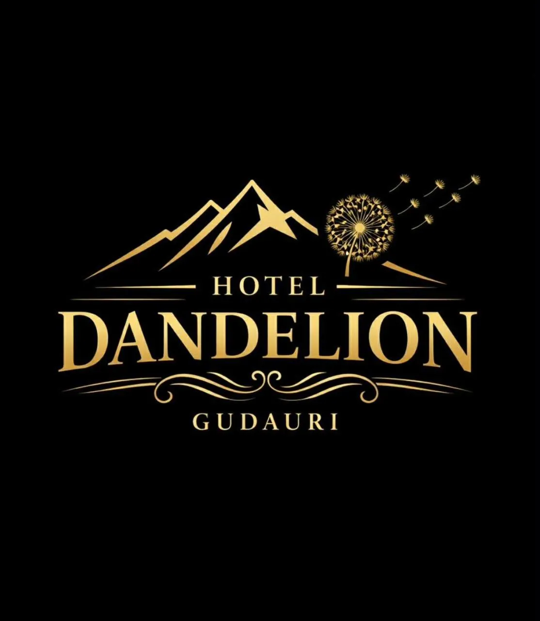 Logo/Certificate/Sign in Dandelion Hotel Gudauri