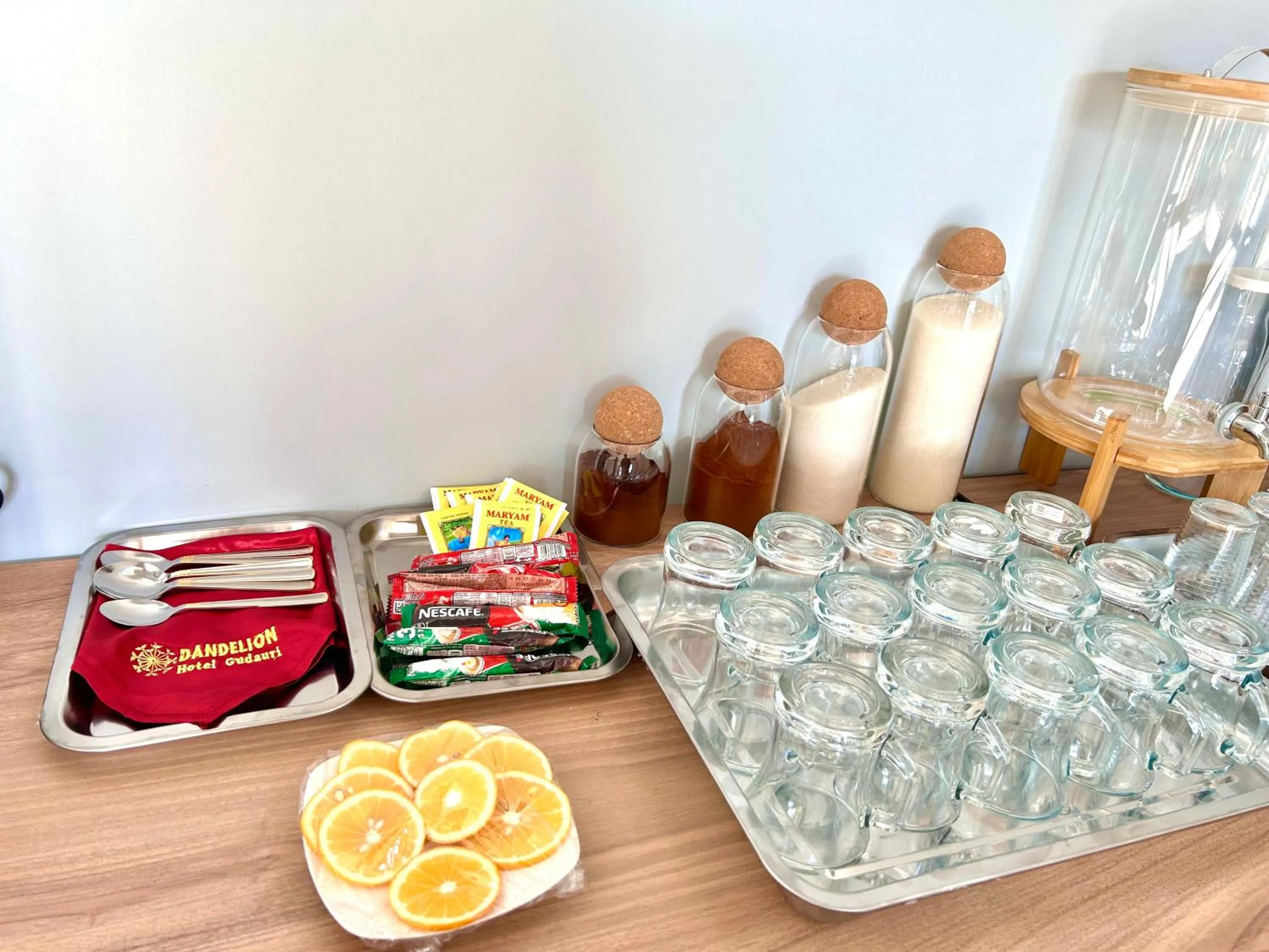 Restaurant/places to eat in Dandelion Hotel Gudauri