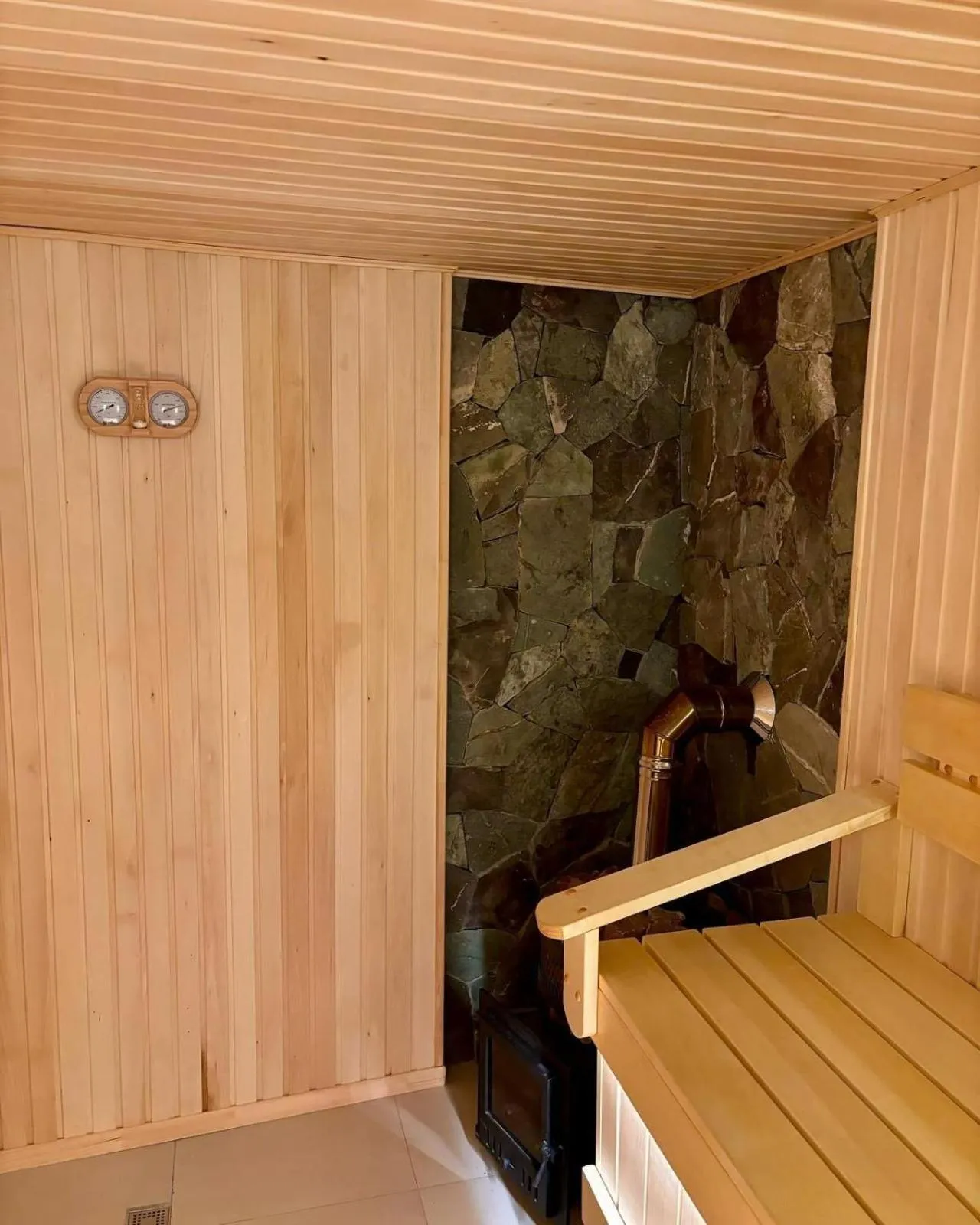 Sauna in Dandelion Hotel Gudauri