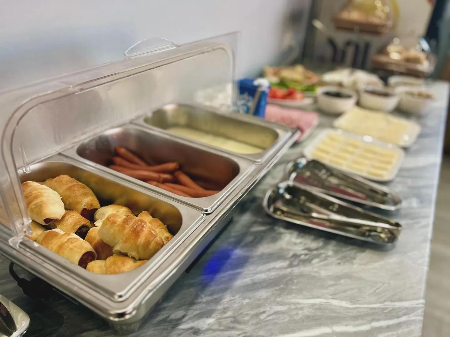 Breakfast in Dandelion Hotel Gudauri