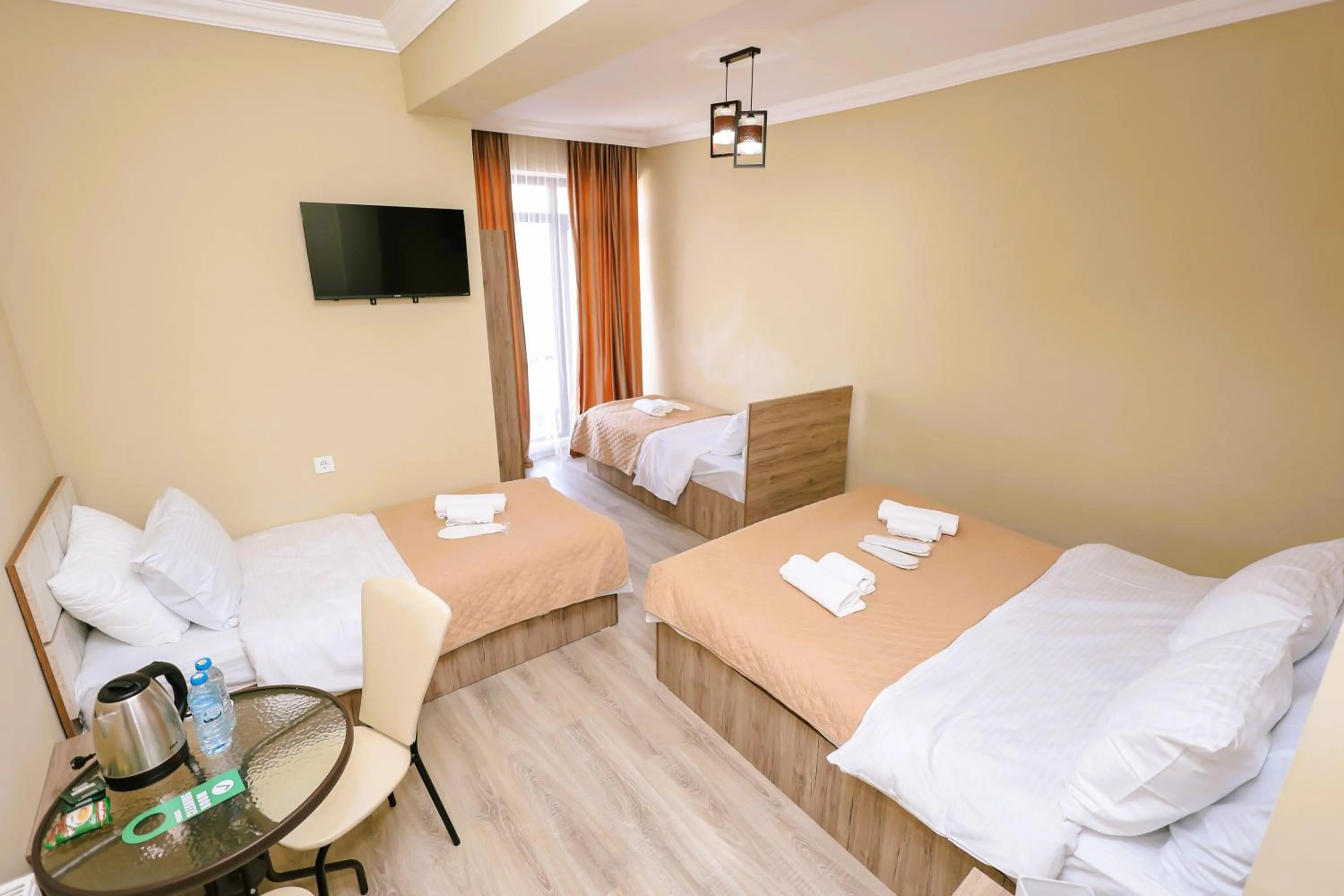 Bed in Dandelion Hotel Gudauri