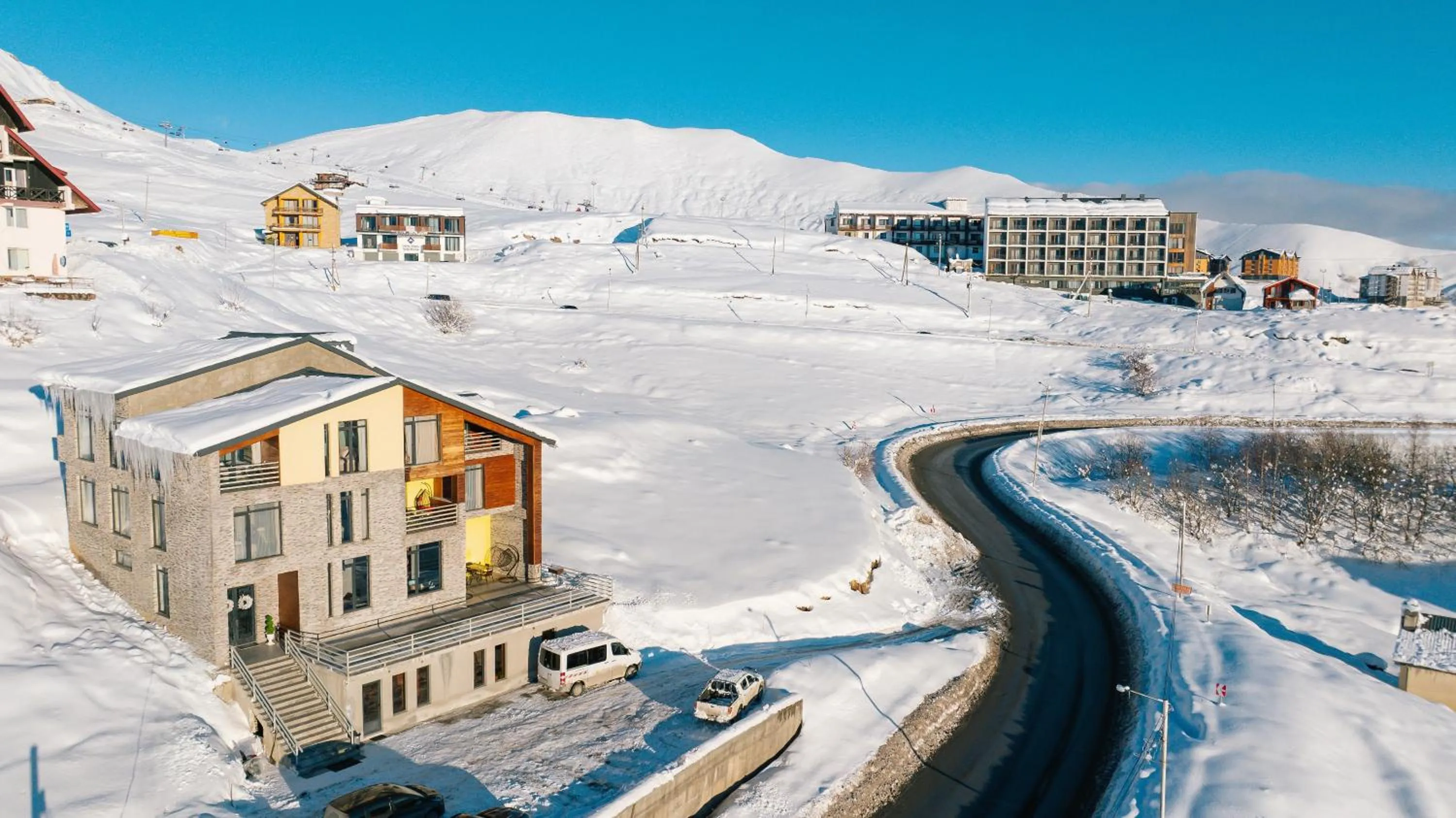 Property building in Dandelion Hotel Gudauri