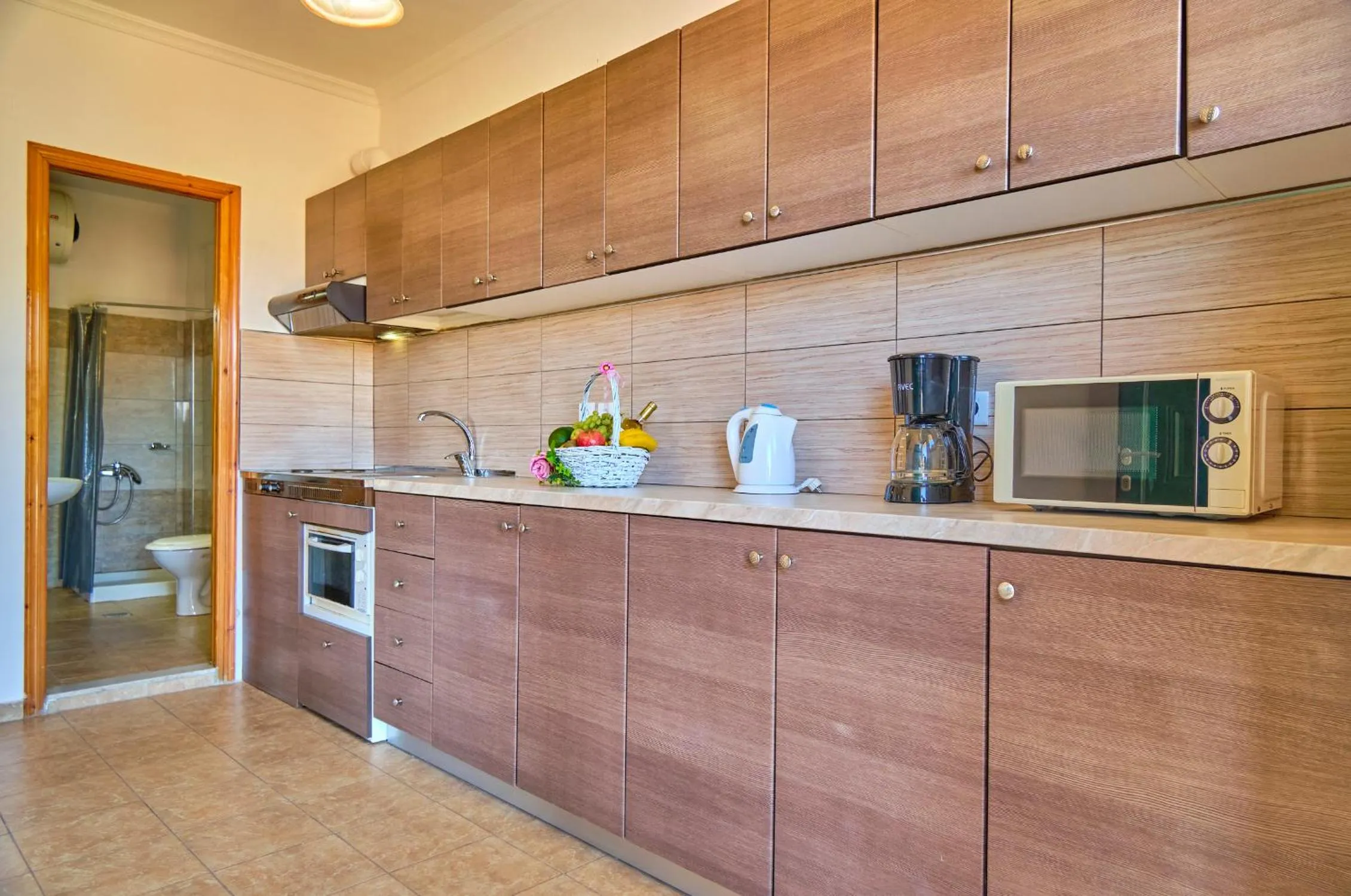 Coffee/tea facilities in Nikos Kalamaki Corfu