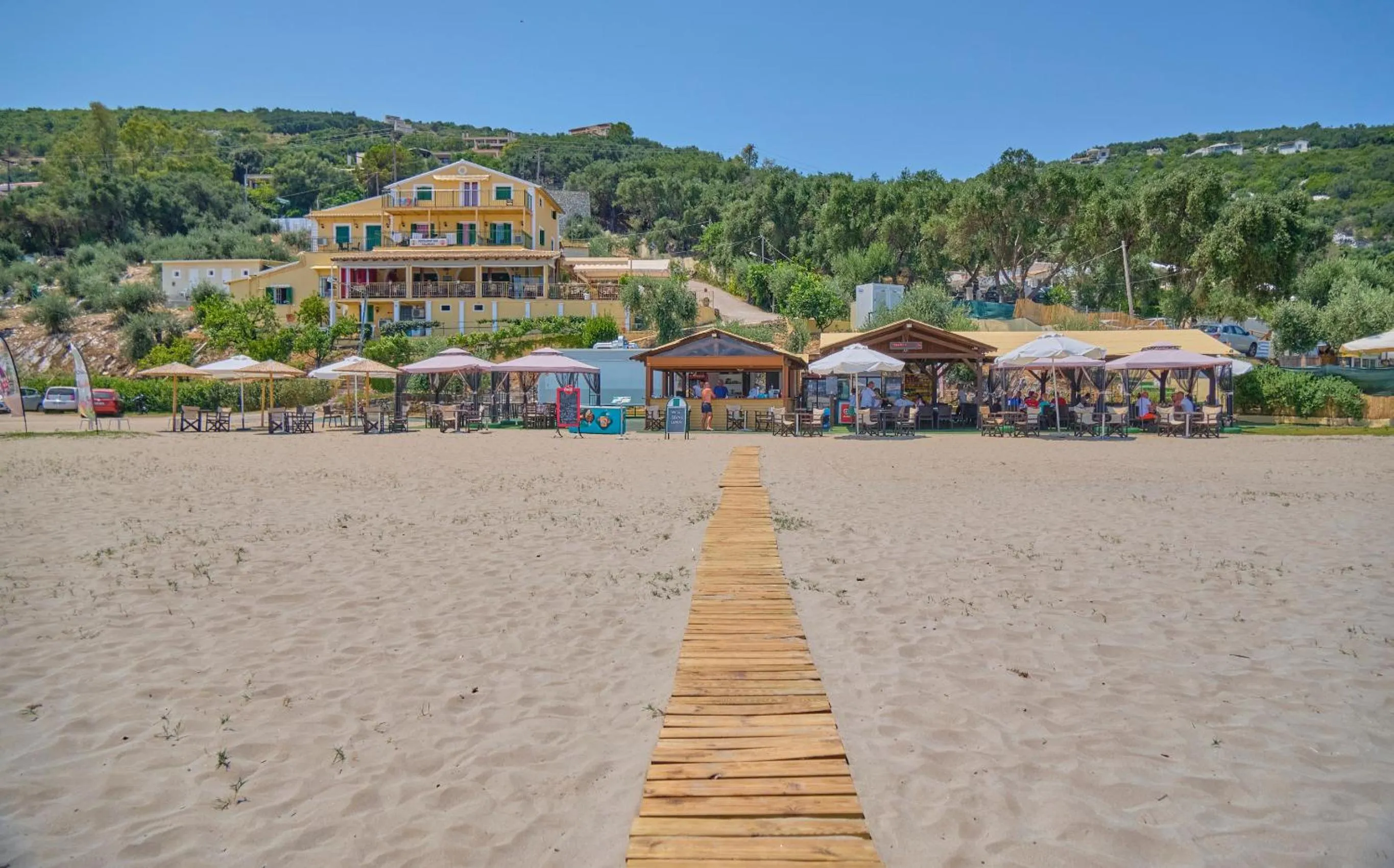 Property building in Nikos Kalamaki Corfu