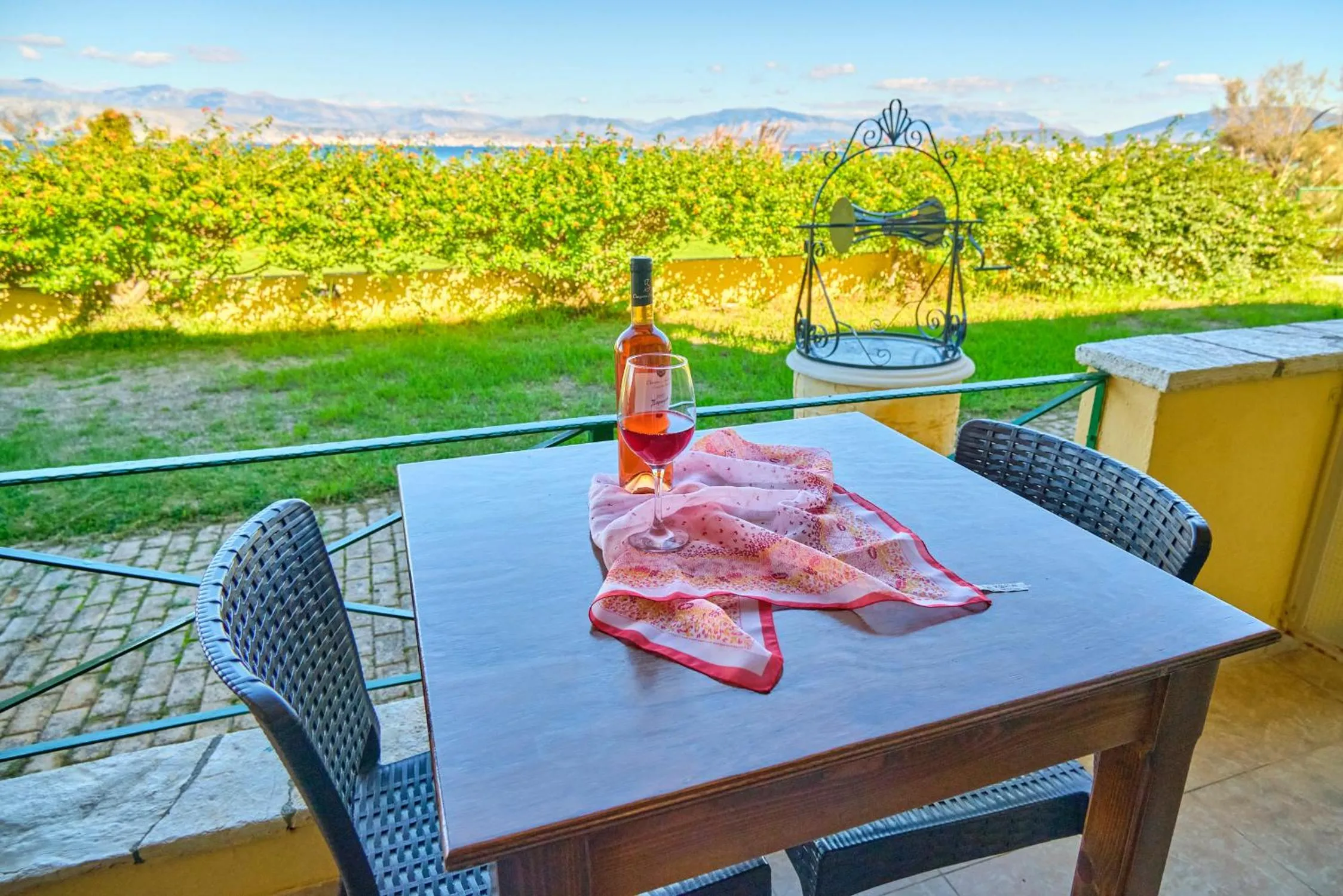 Day in Nikos Kalamaki Corfu