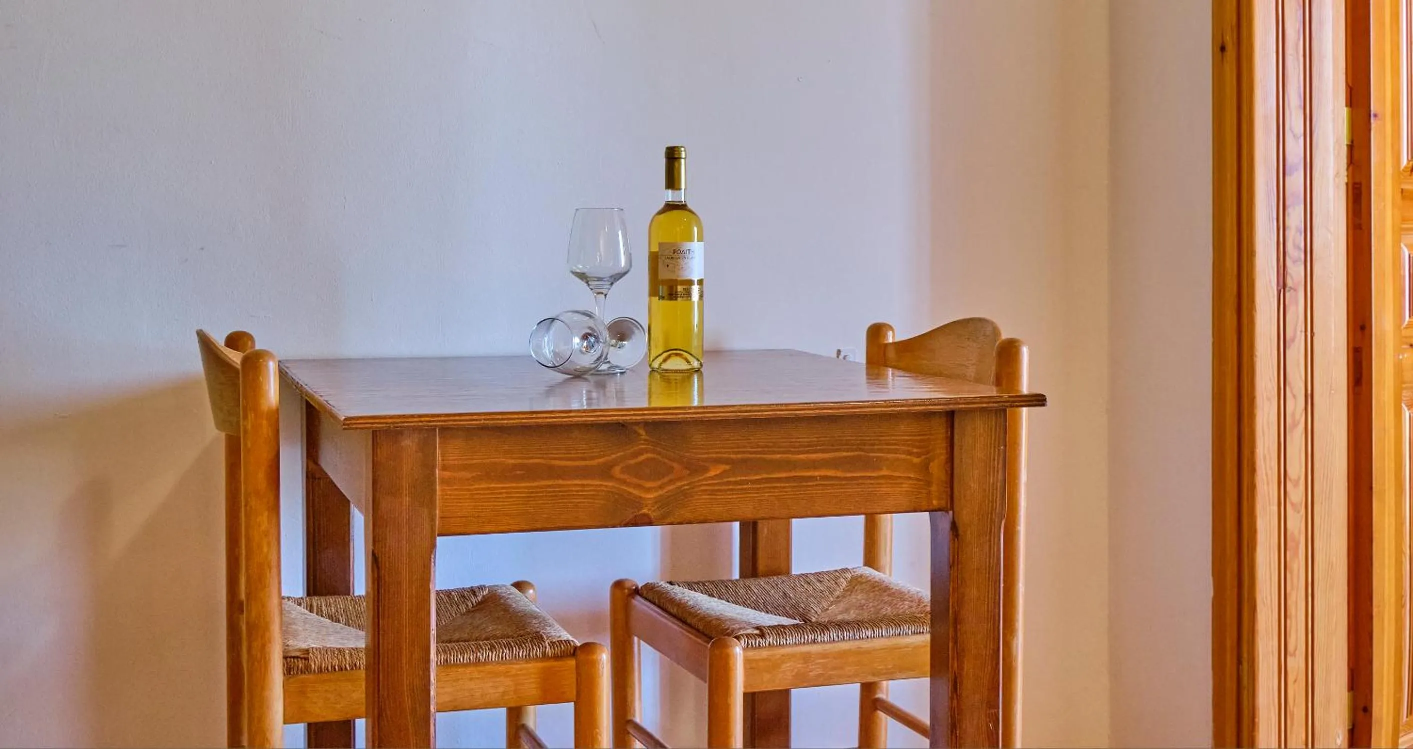 Dining area in Nikos Kalamaki Corfu