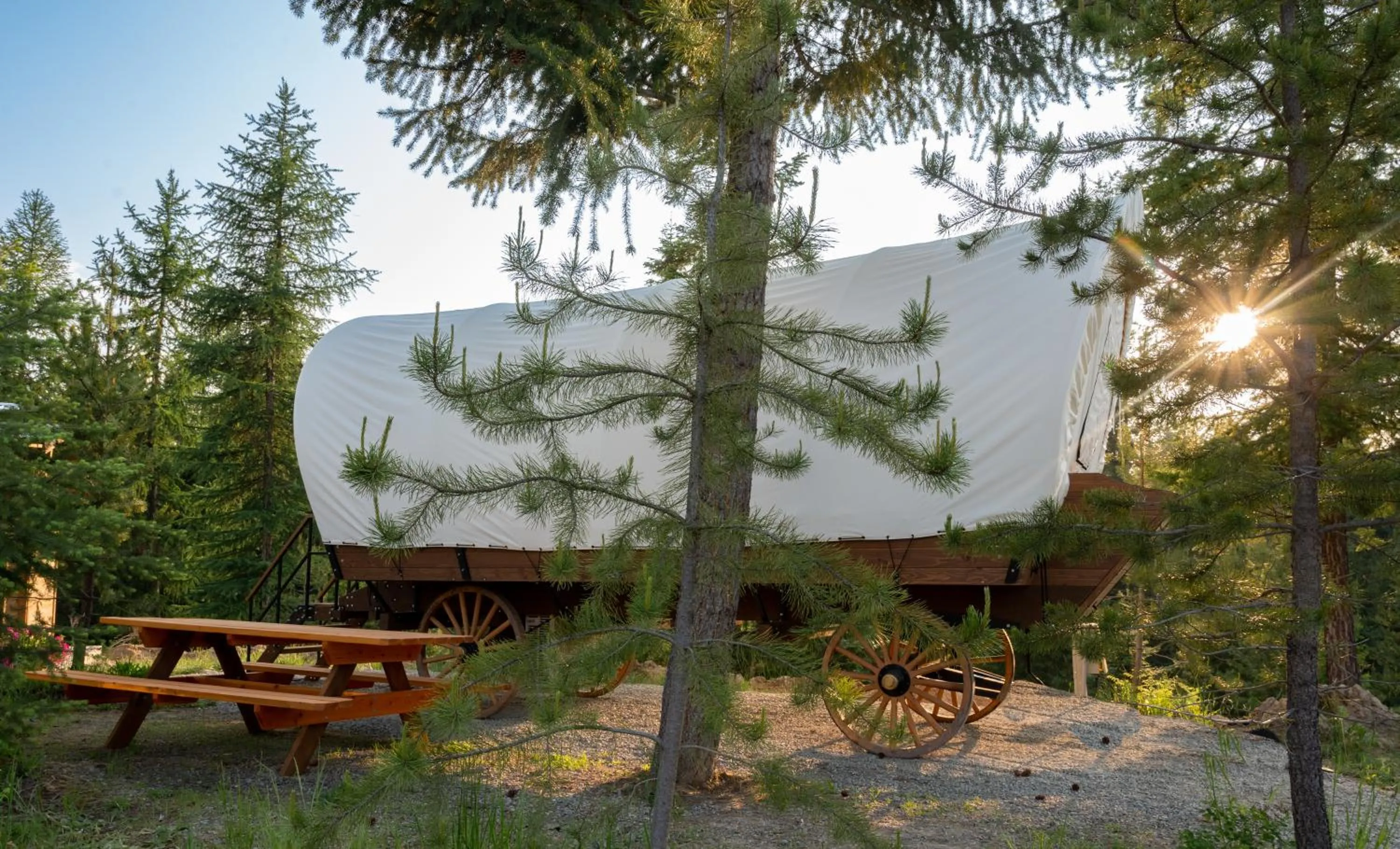 Property building in North Haven Campground
