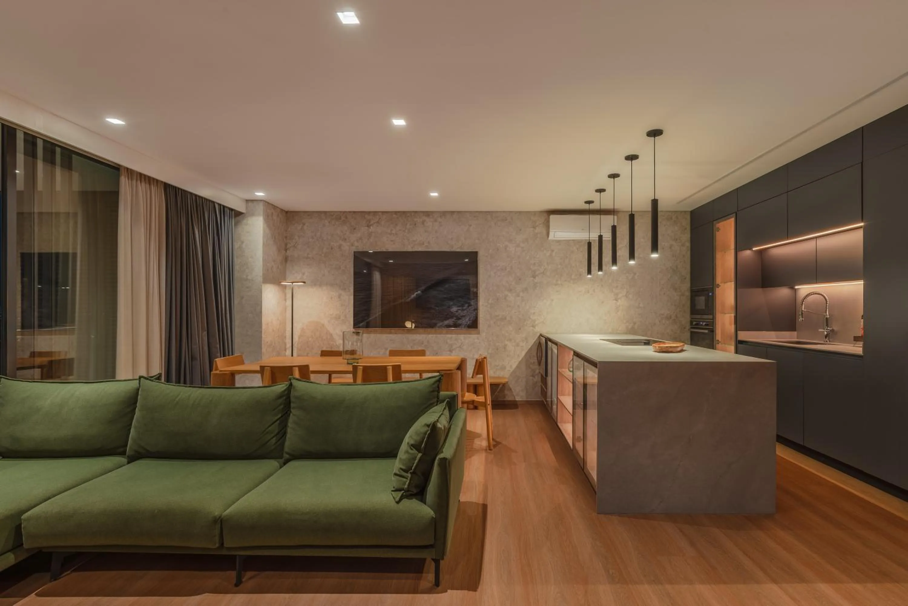 Living room in Wake Living