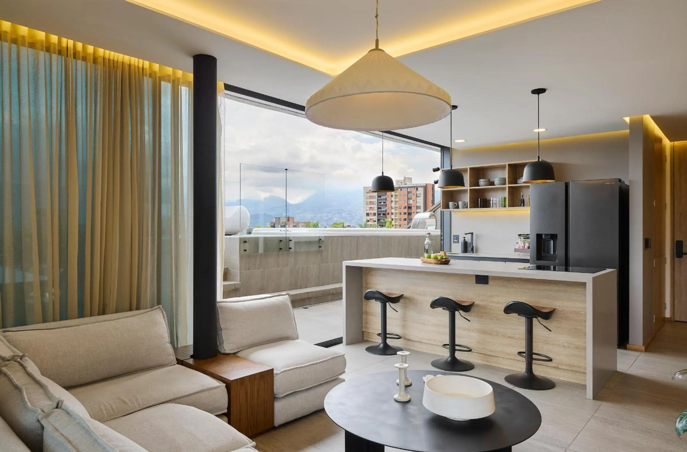 Living room in Wake Living