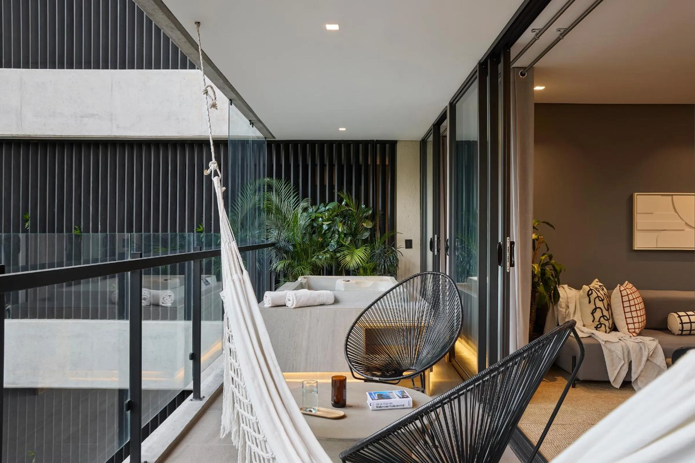 Hot Tub in Wake Living