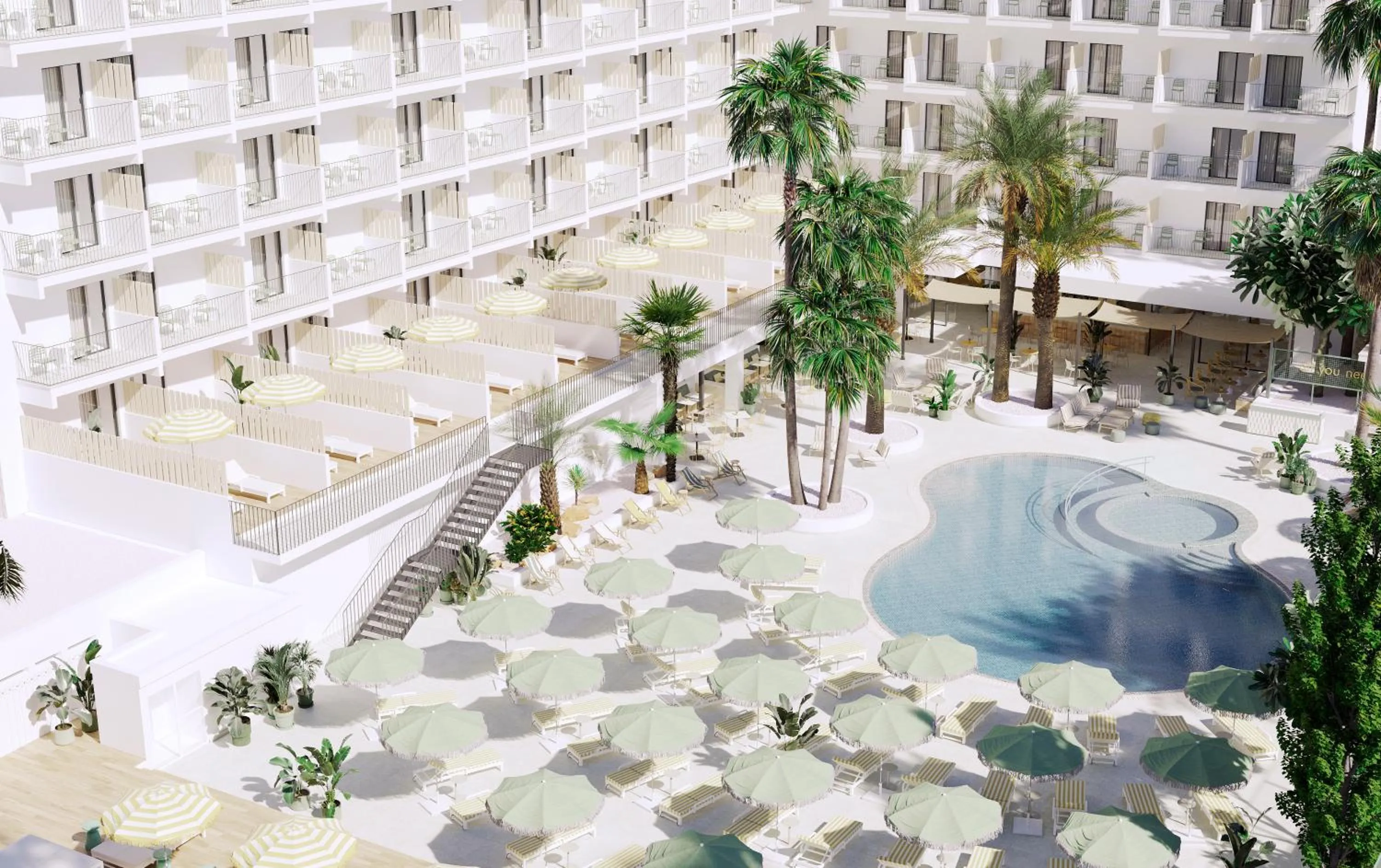 Swimming pool in Tangerine by Honne Hotels - Adults Only