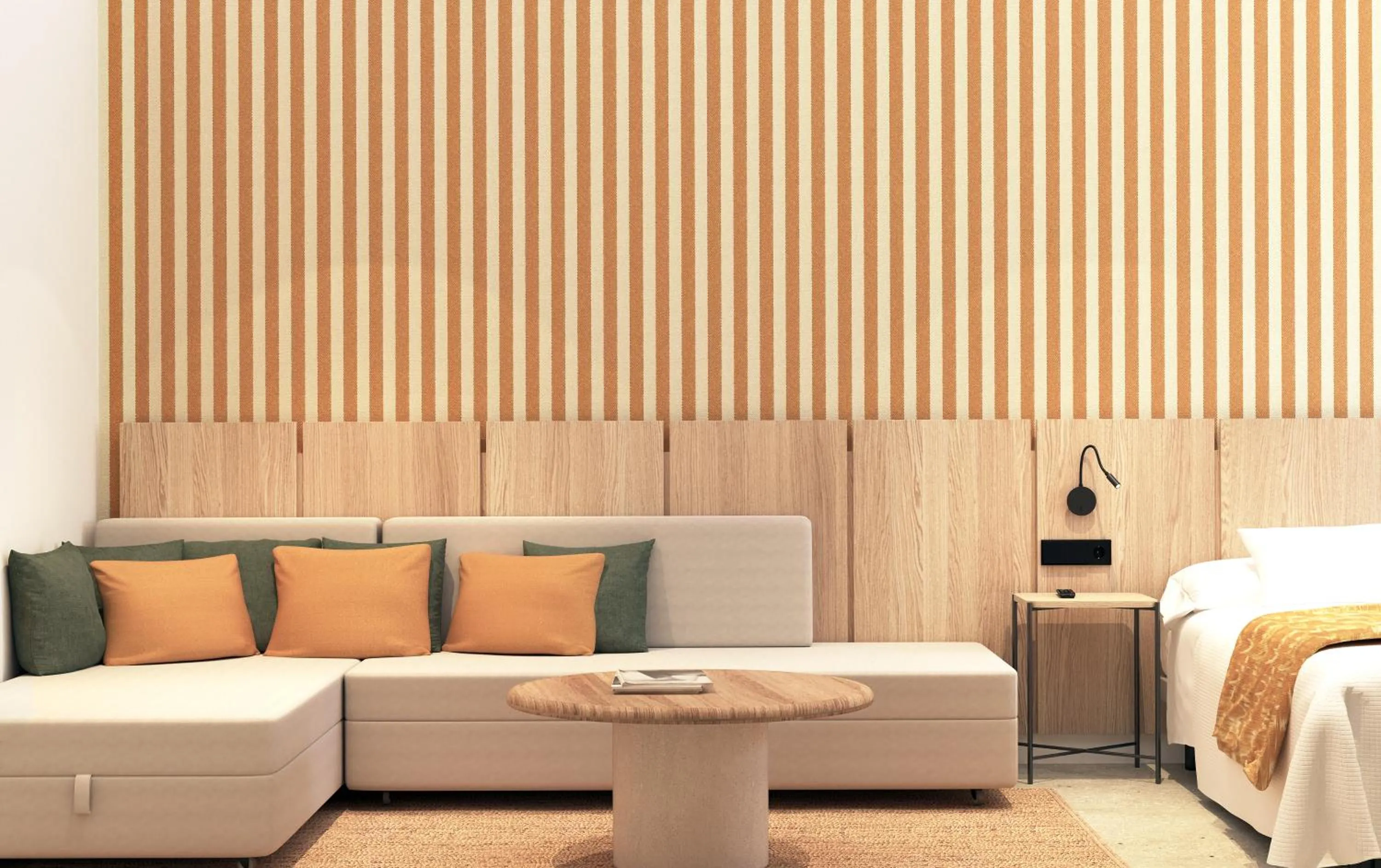 Photo of the whole room, Bed in Tangerine by Honne Hotels - Adults Only