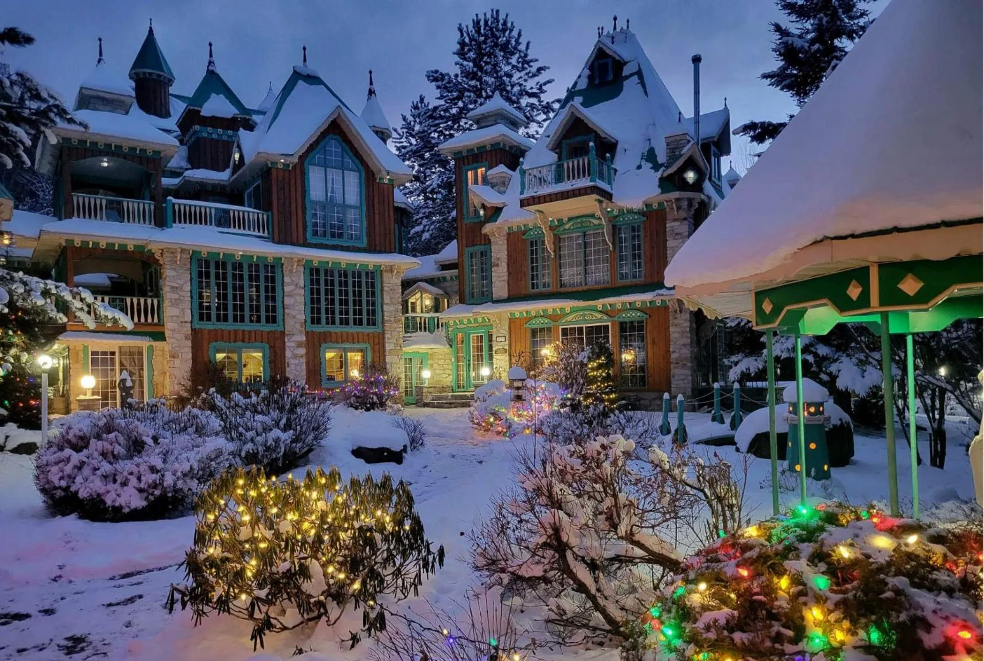 Domaine Rivière Sacacomie Chalets et Bed and Breakfast -Manoir Canergie