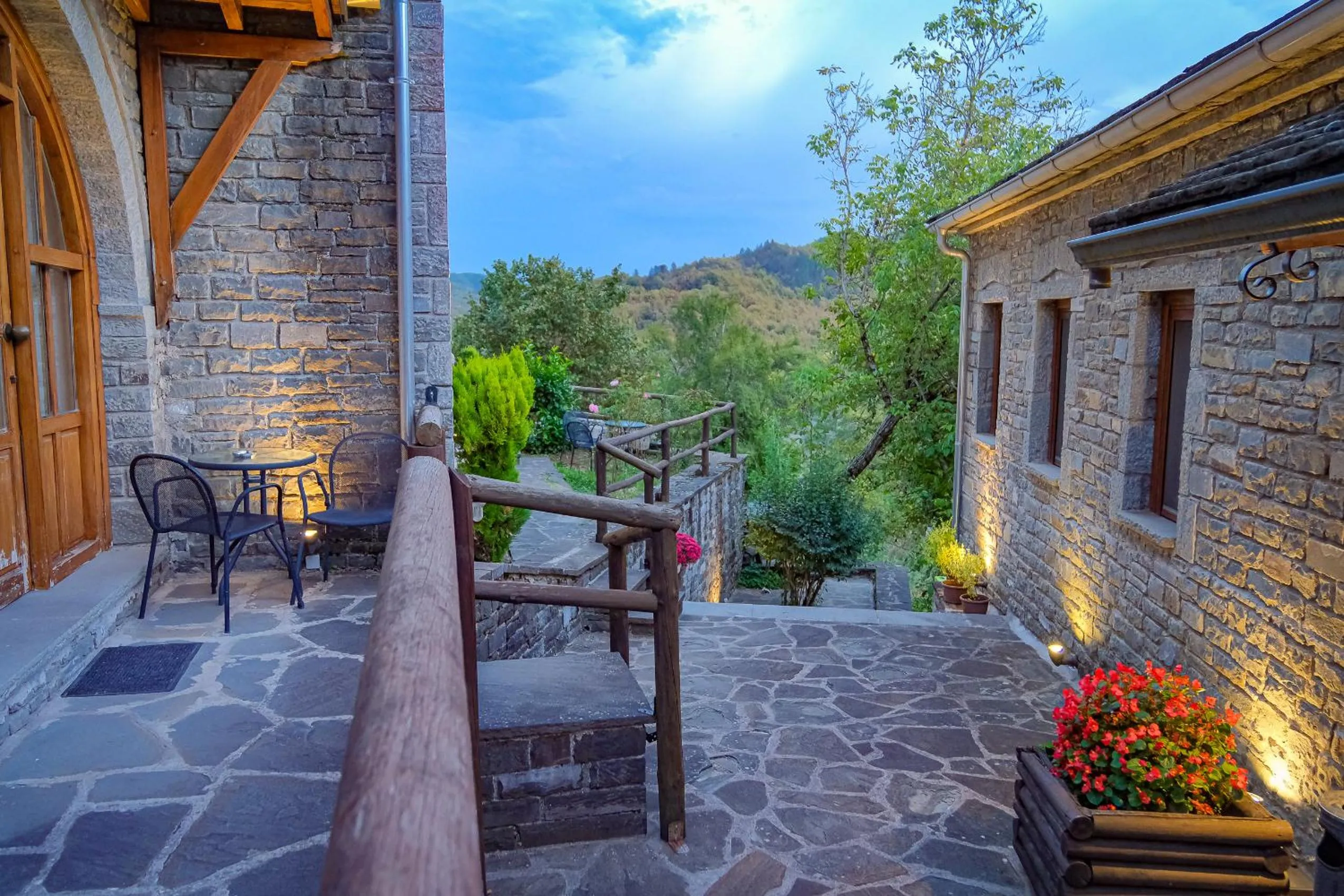 Patio in Kipi Mountain Resort