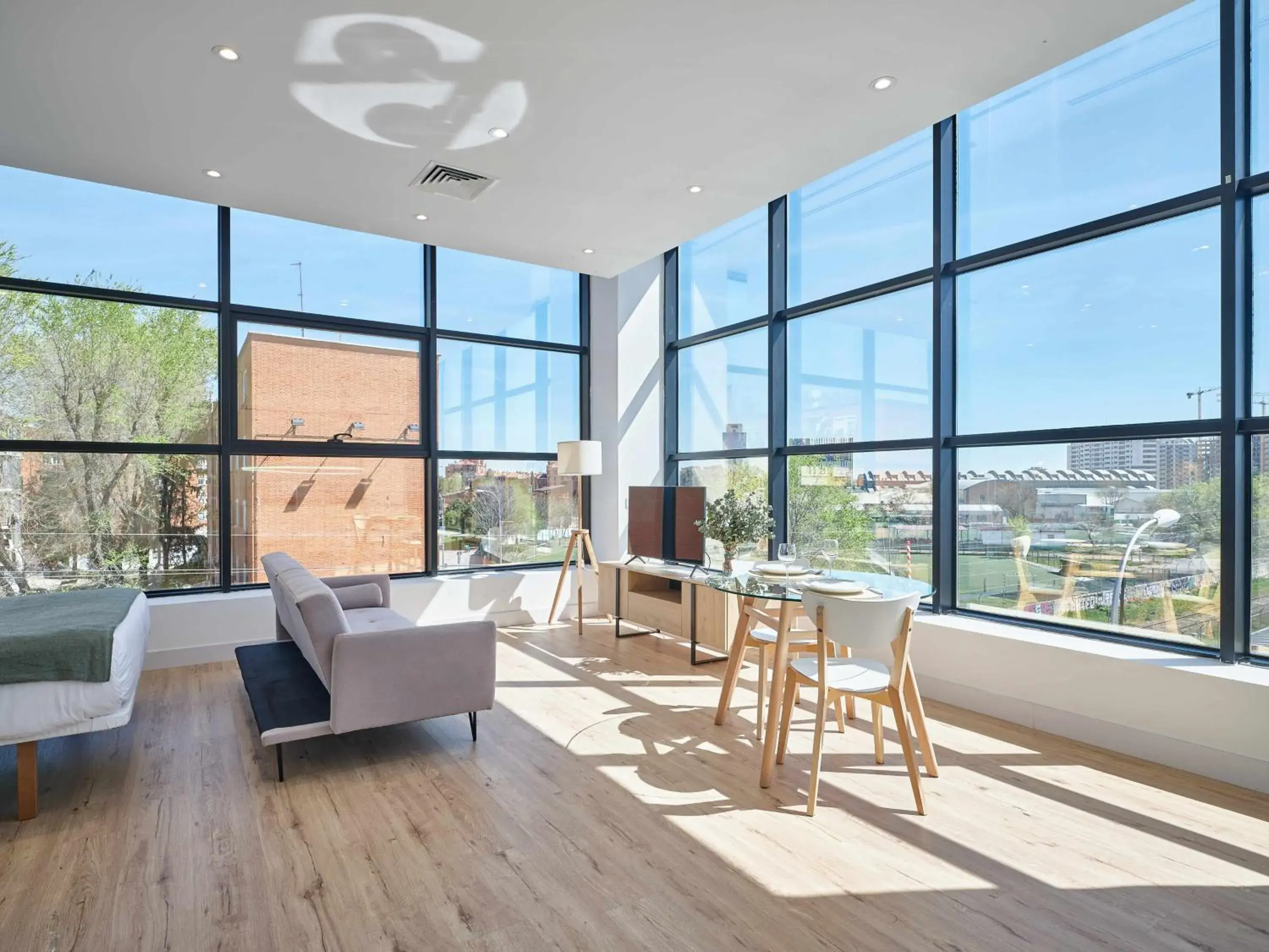Living room in Paseo Suites Hotel Living room in Paseo Suites Hotel