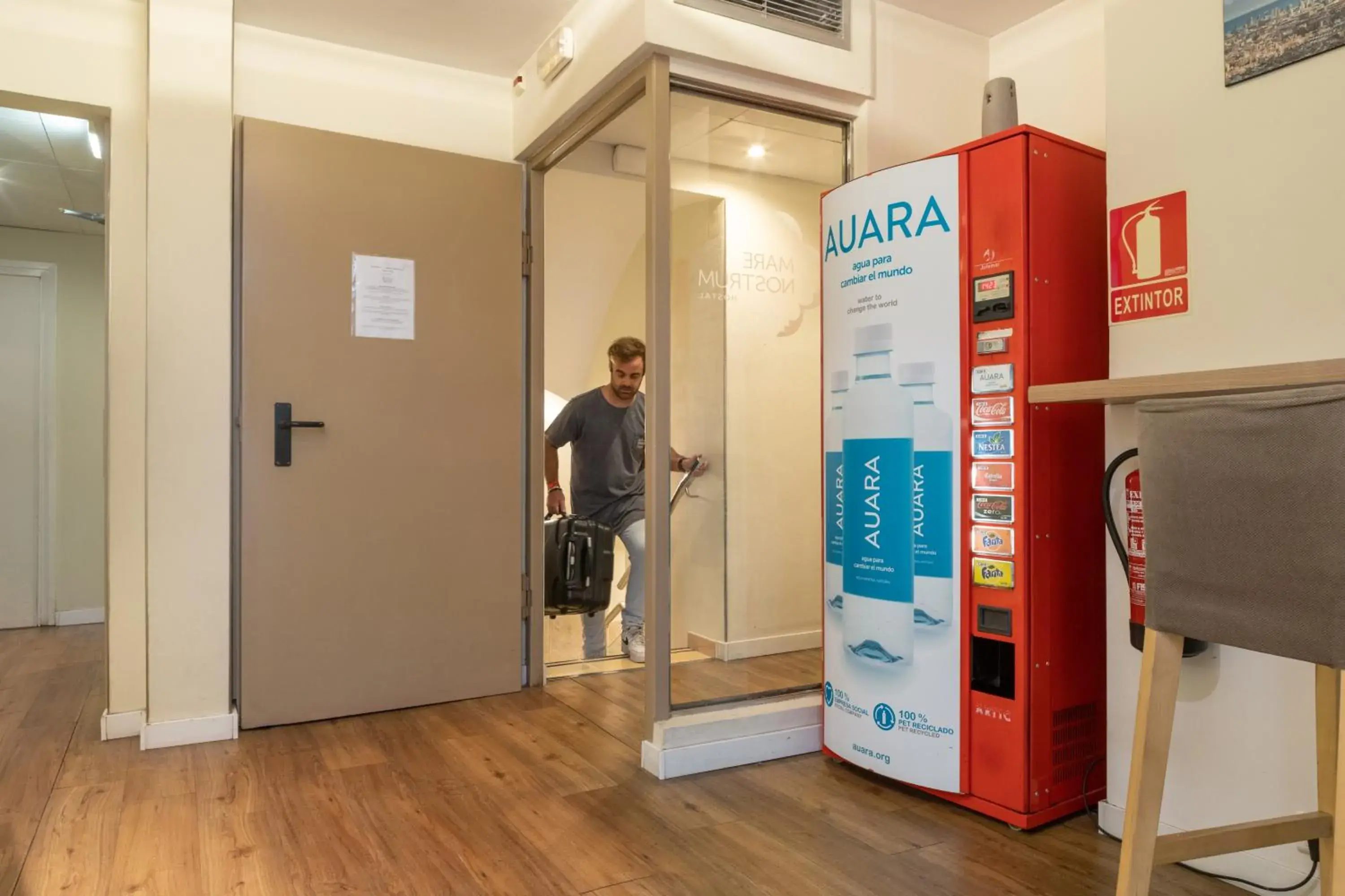 Facade/entrance in Hostal Marenostrum Facade/entrance in Hostal Marenostrum