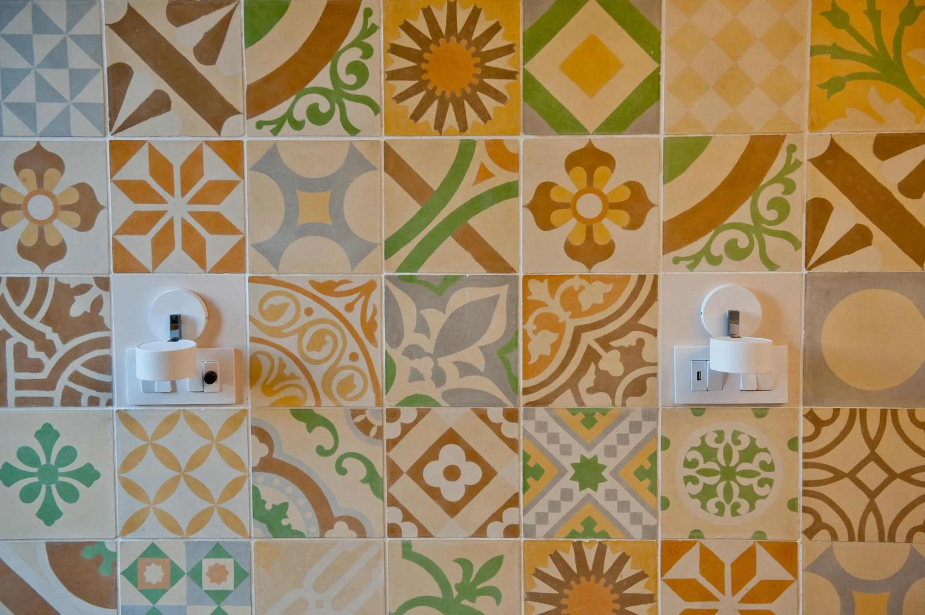 Decorative detail in Hostal Marenostrum