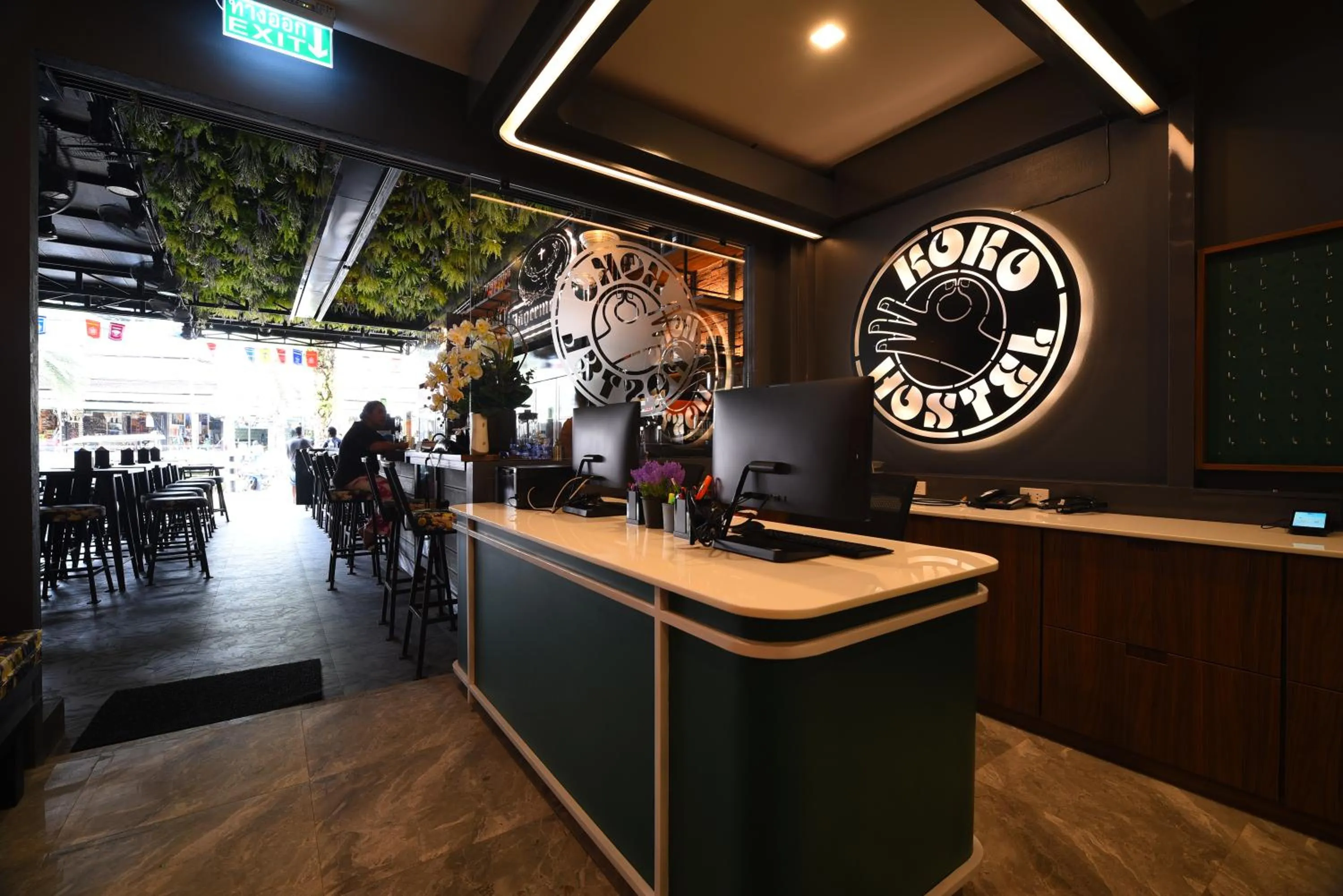 Lobby or reception in KOKO Party Hostel 18-40