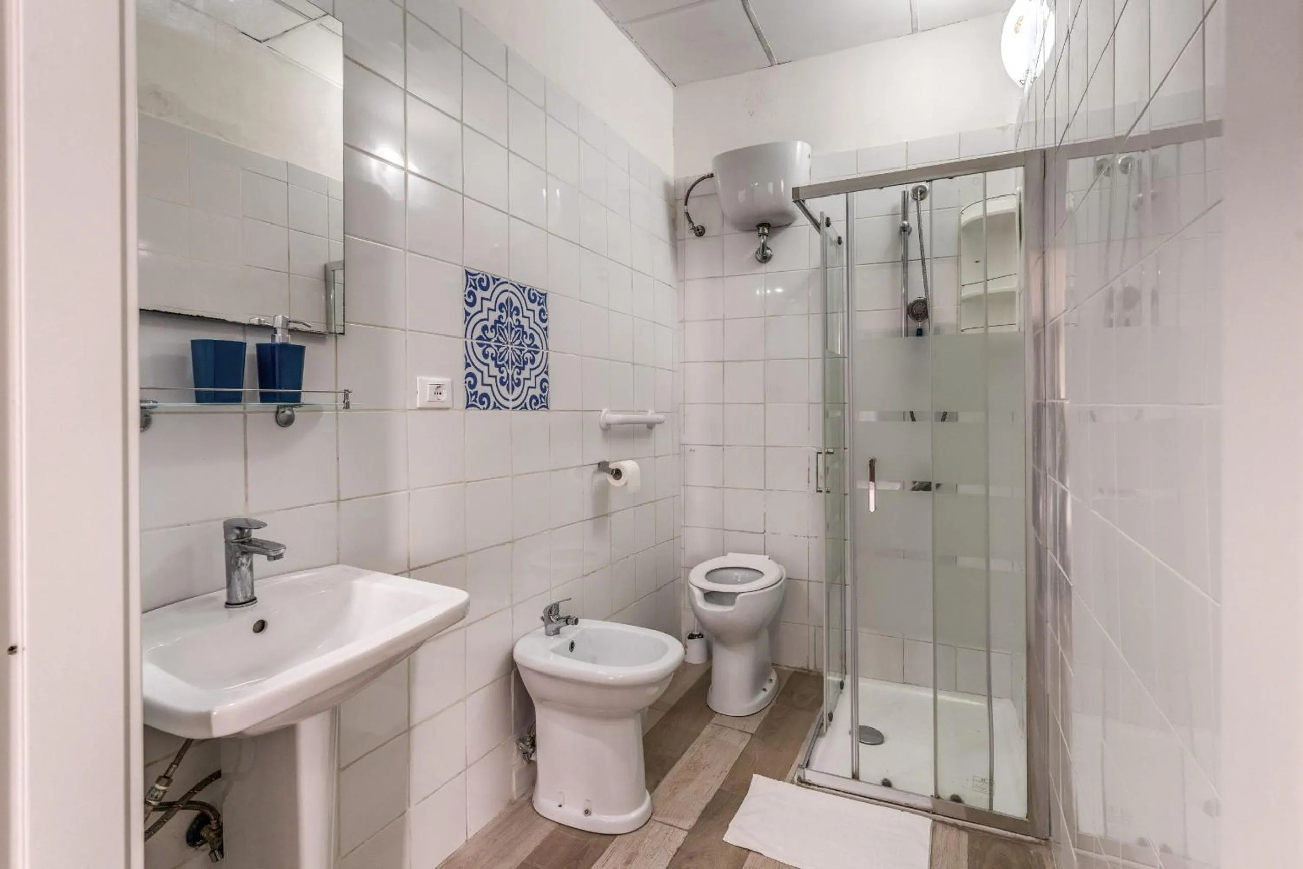 Shower in Hotel principe