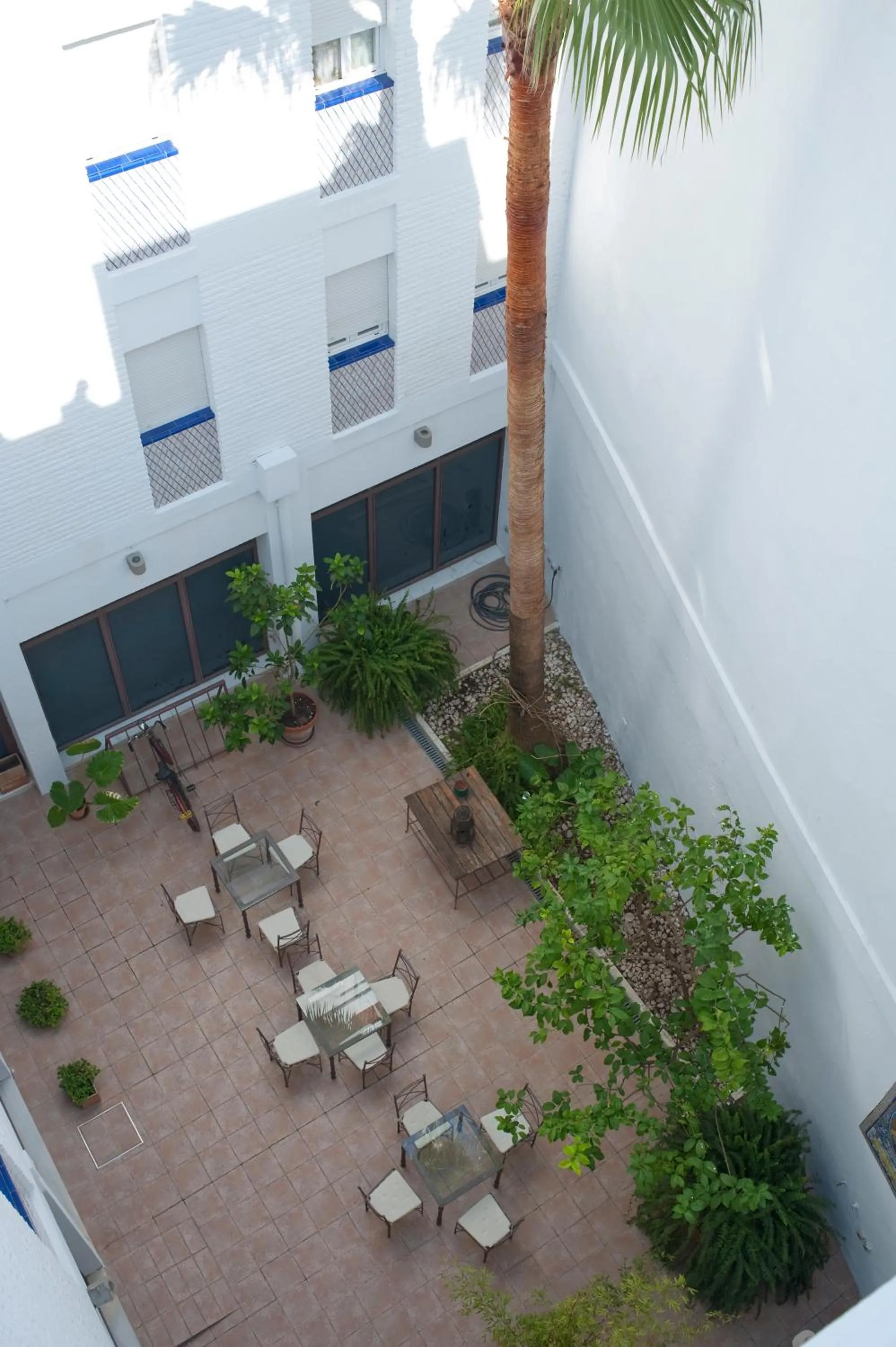 Balcony/Terrace in Hotel Alcántara