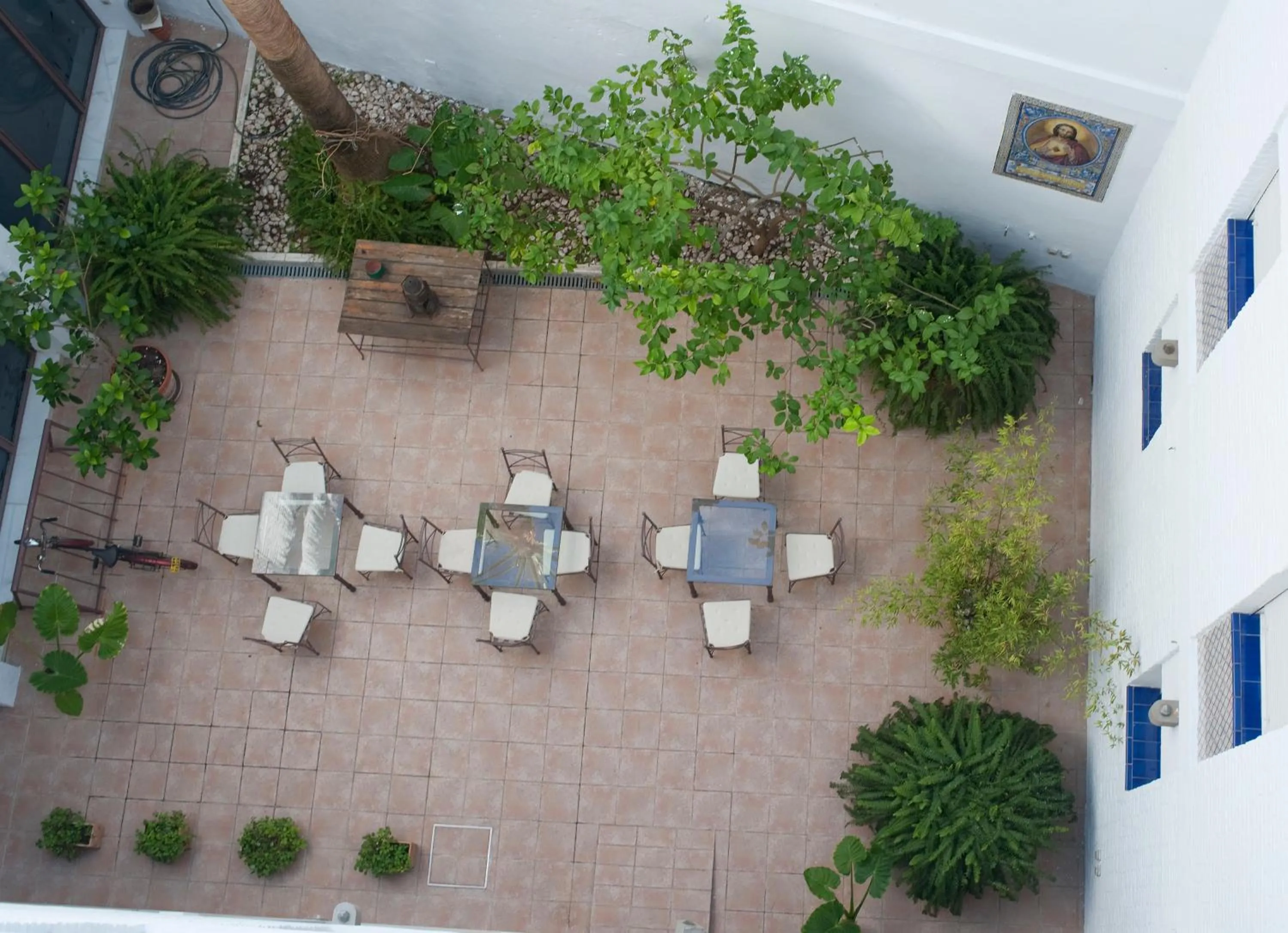 Balcony/Terrace in Hotel Alcántara