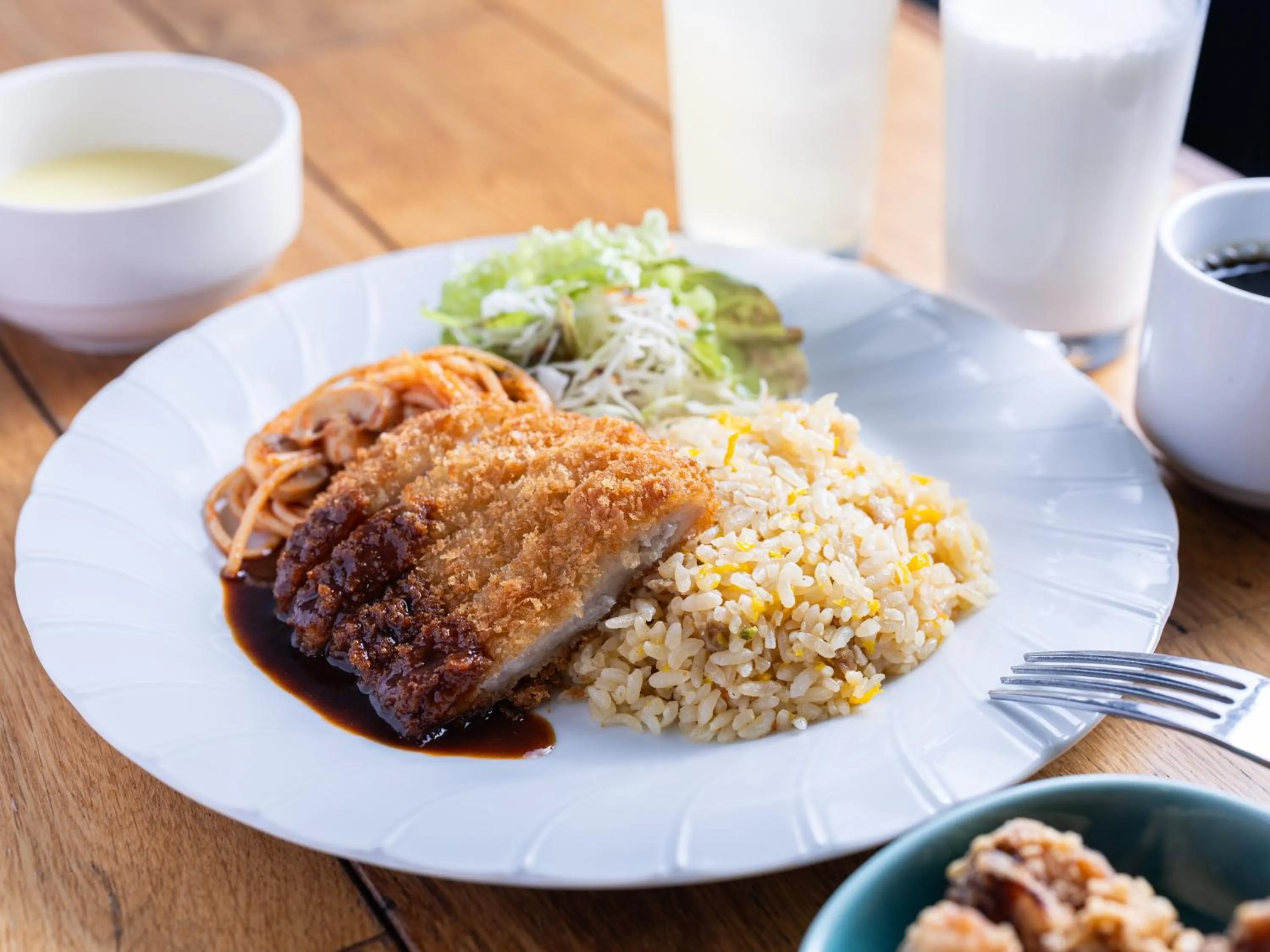 Buffet breakfast in APA Hotel Nagasaki Dejima