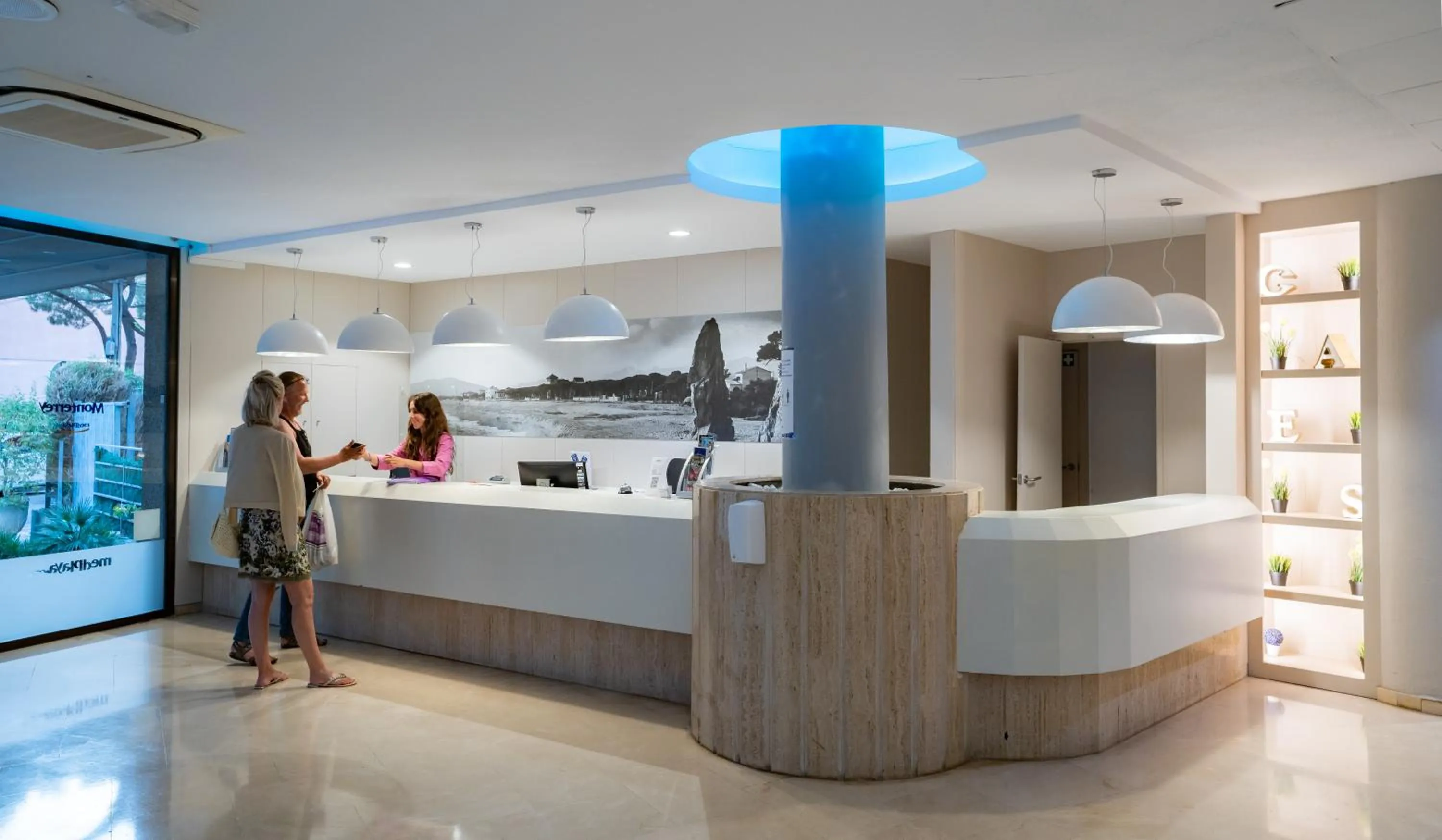 Lobby or reception in Medplaya Hotel Monterrey