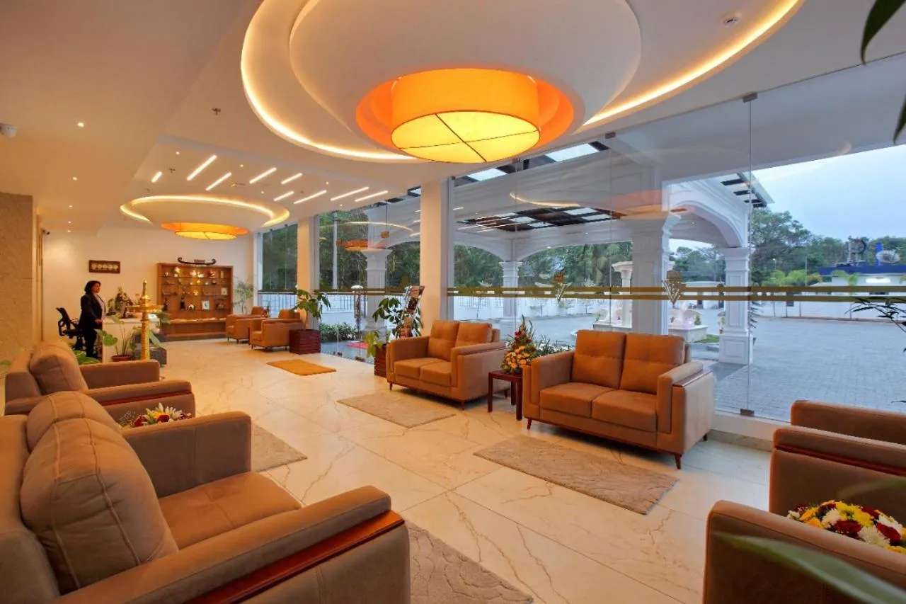 Lobby or reception in Veliyil Castles